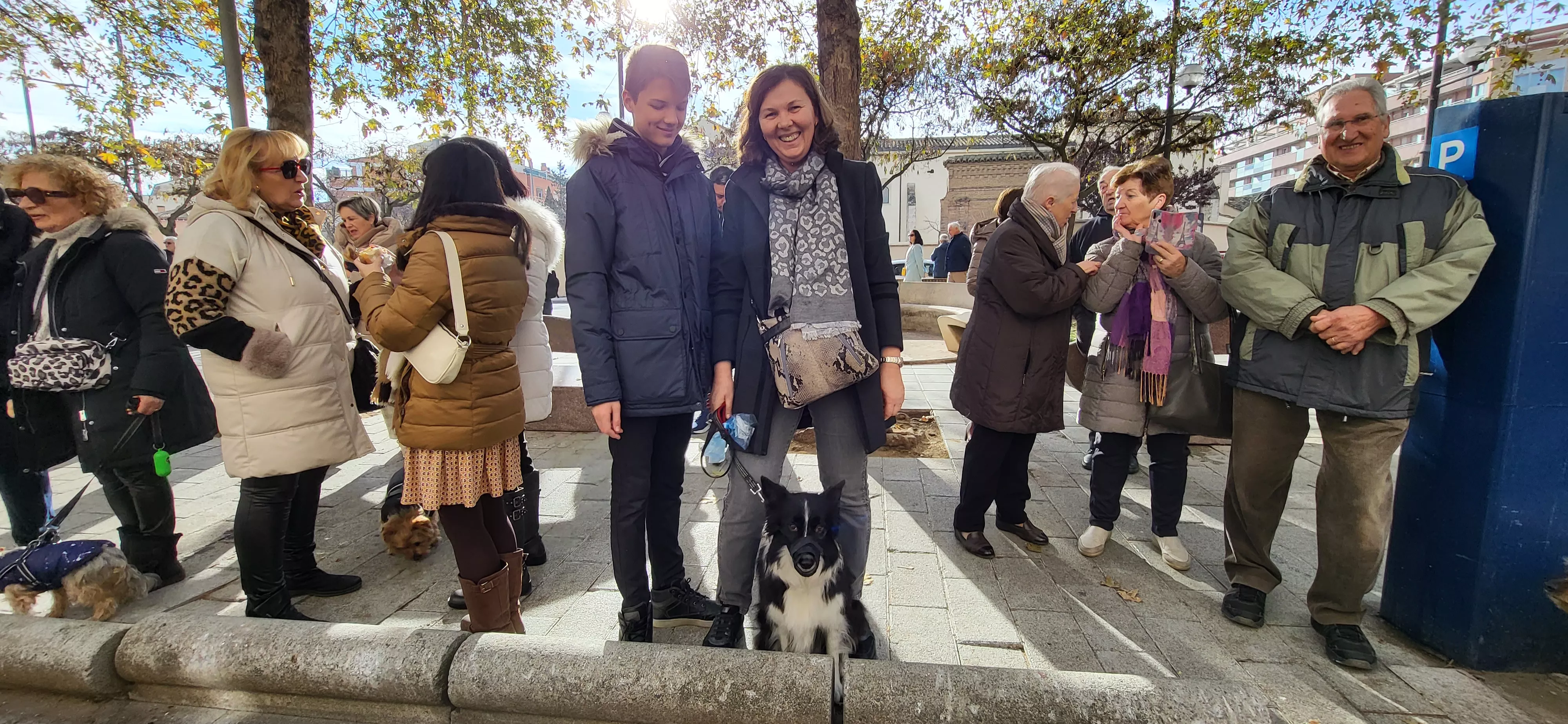 Tradicional bendición de animales por San Antón en Huesca. Foto: Mercedes Manterola