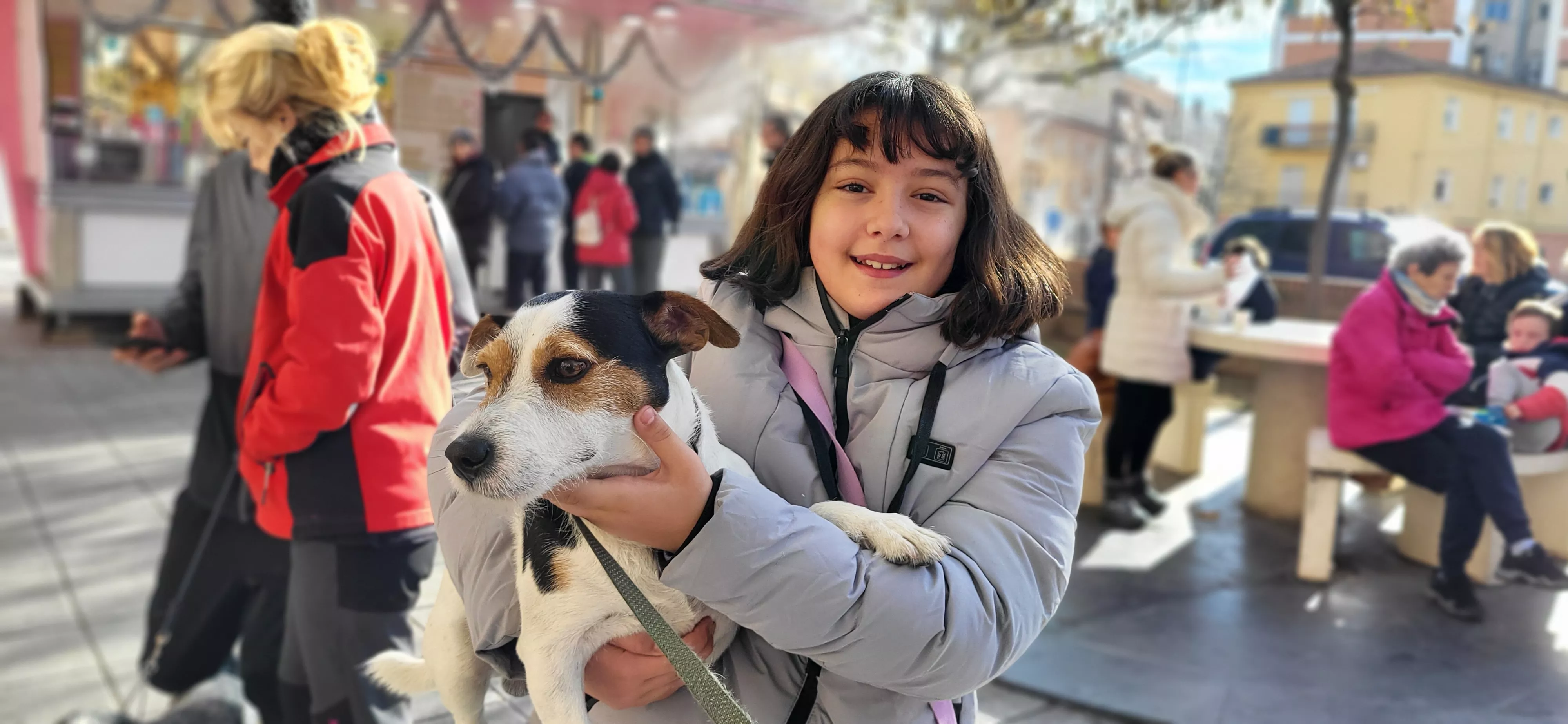 Tradicional bendición de animales por San Antón en Huesca. Foto: Mercedes Manterola