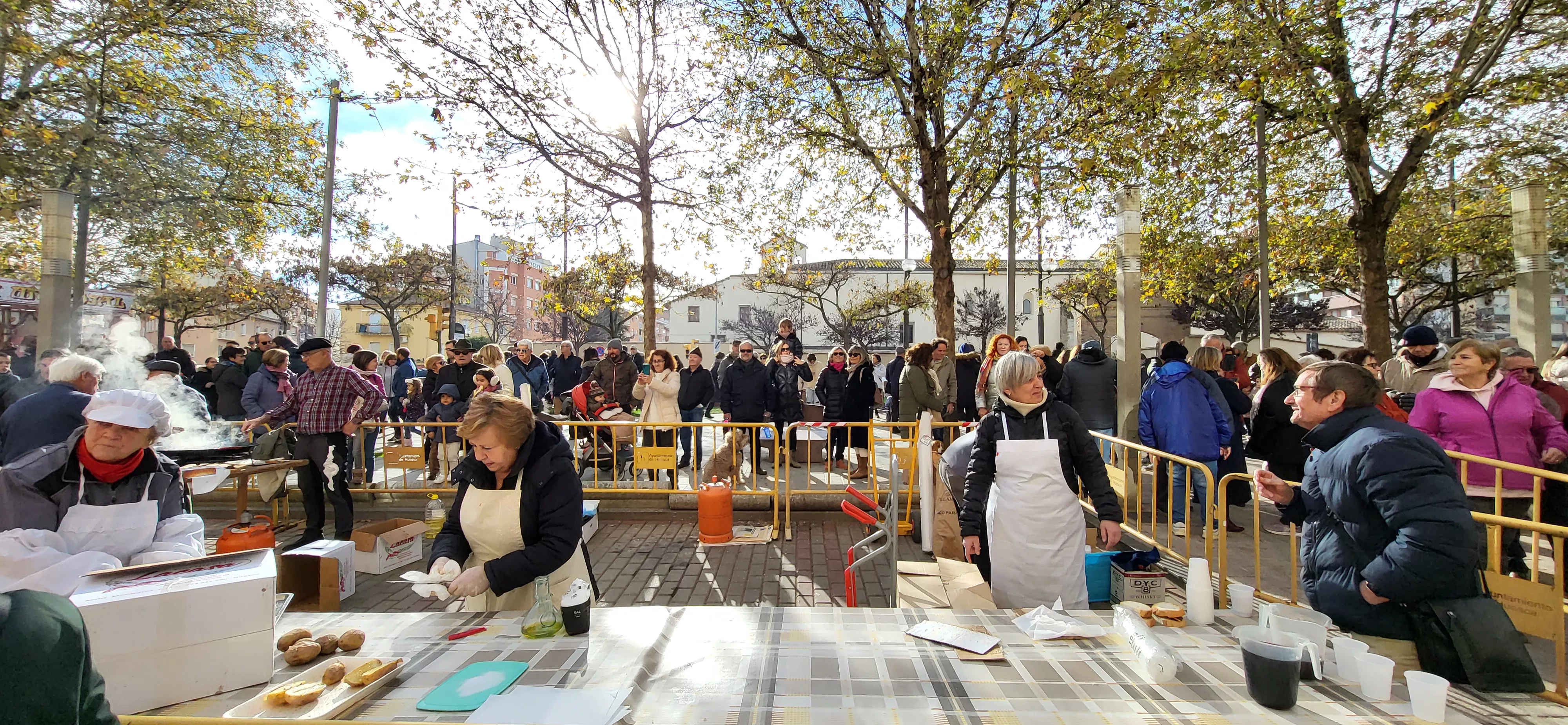 Tradicional bendición de animales por San Antón en Huesca. Foto: Mercedes Manterola