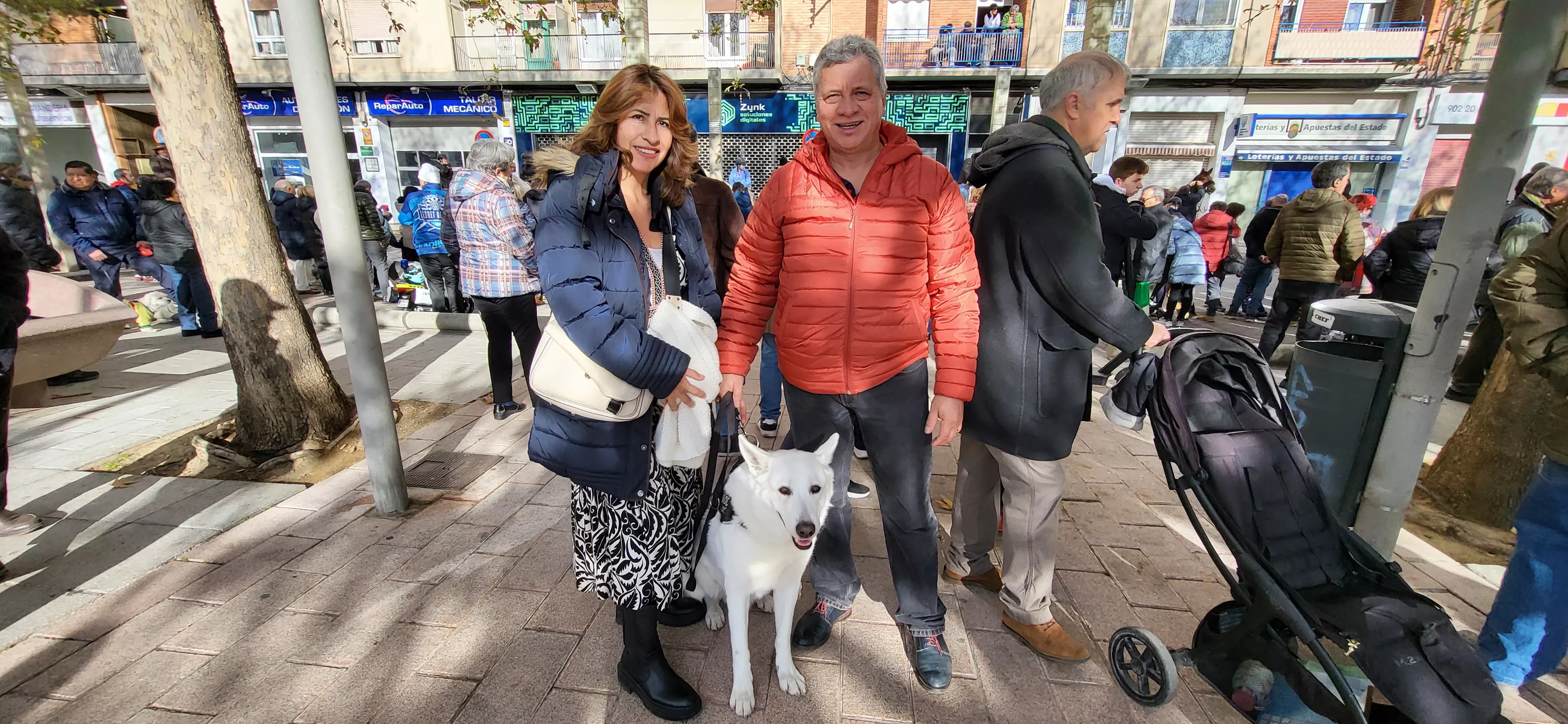 Tradicional bendición de animales por San Antón en Huesca. Foto: Mercedes Manterola