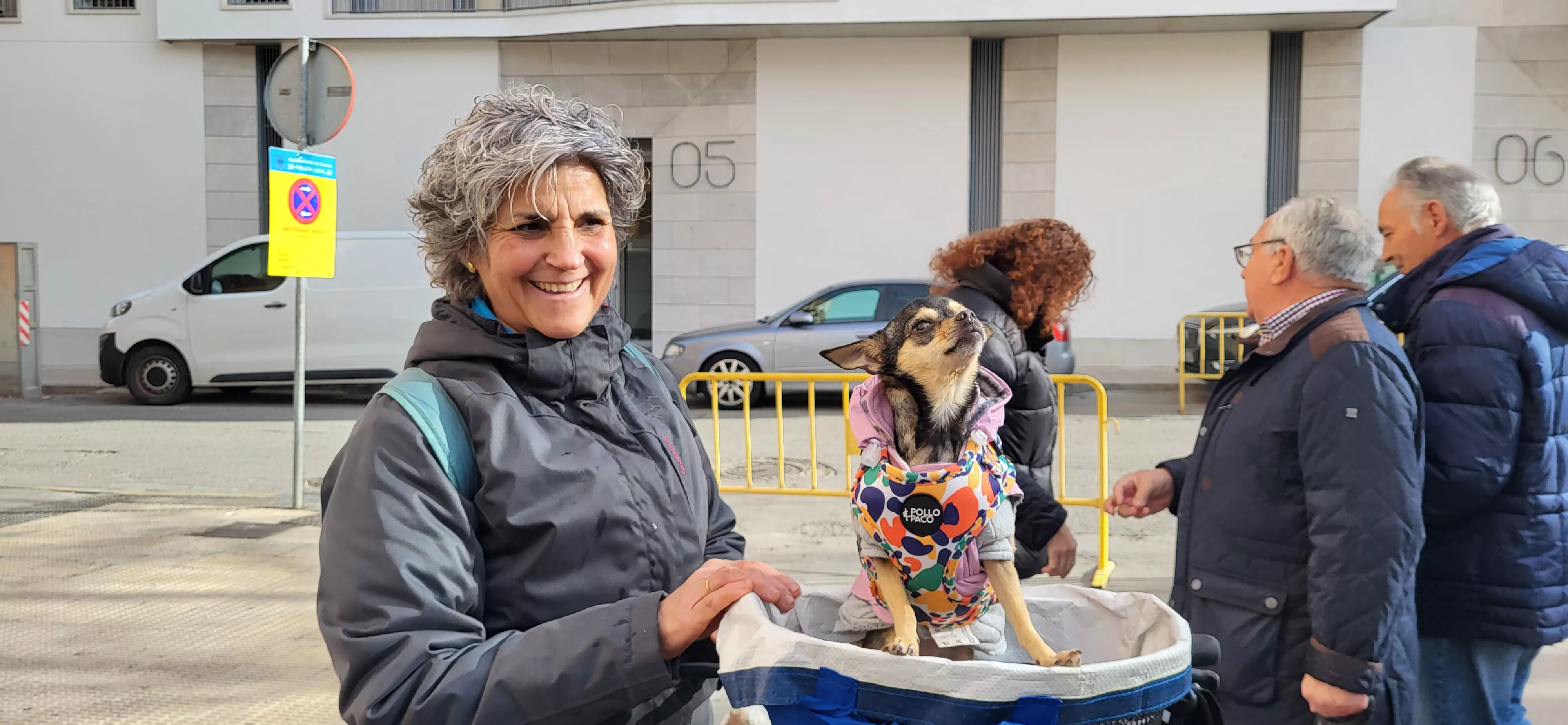 Tradicional bendición de animales por San Antón en Huesca. Foto: Mercedes Manterola