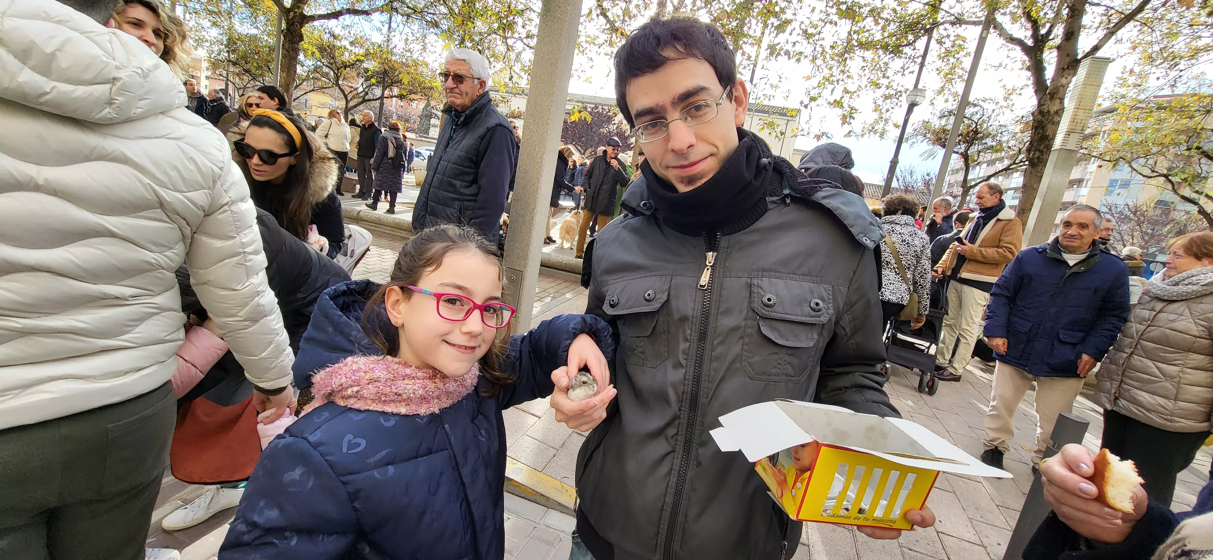 Tradicional bendición de animales por San Antón en Huesca. Foto: Mercedes Manterola