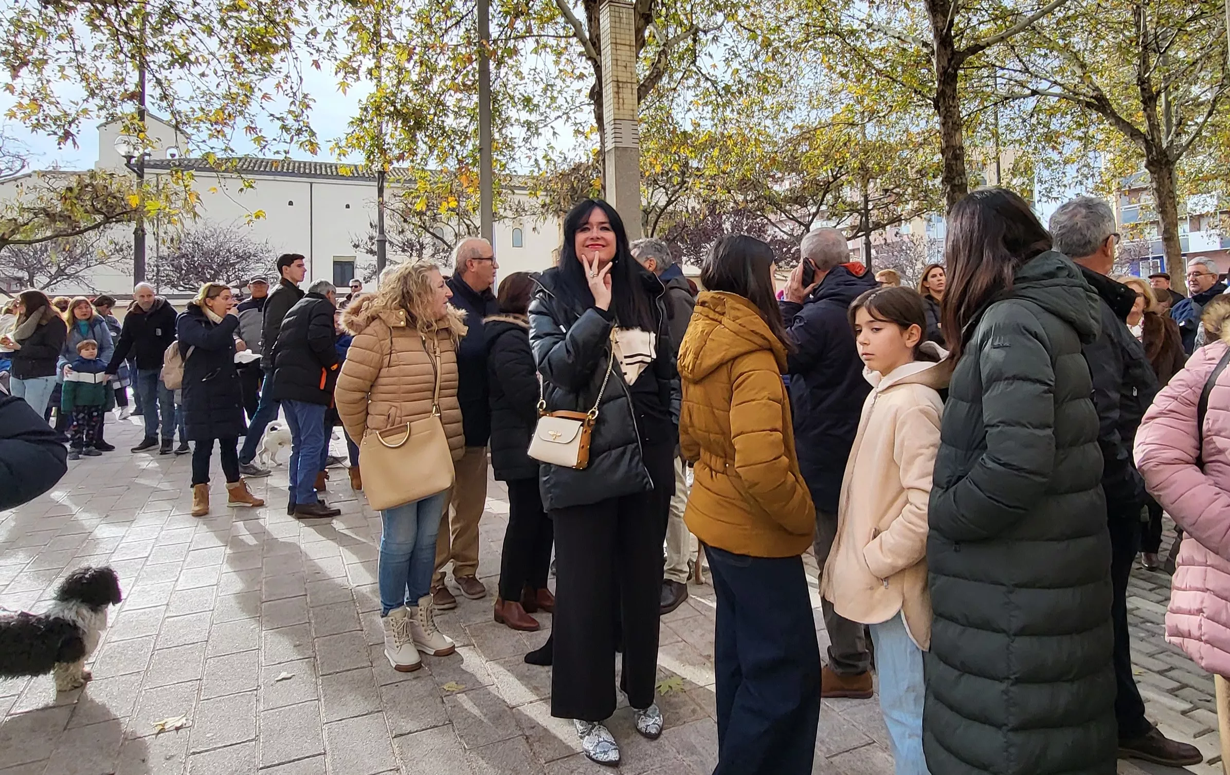 Tradicional bendición de animales por San Antón en Huesca. Foto: Mercedes Manterola