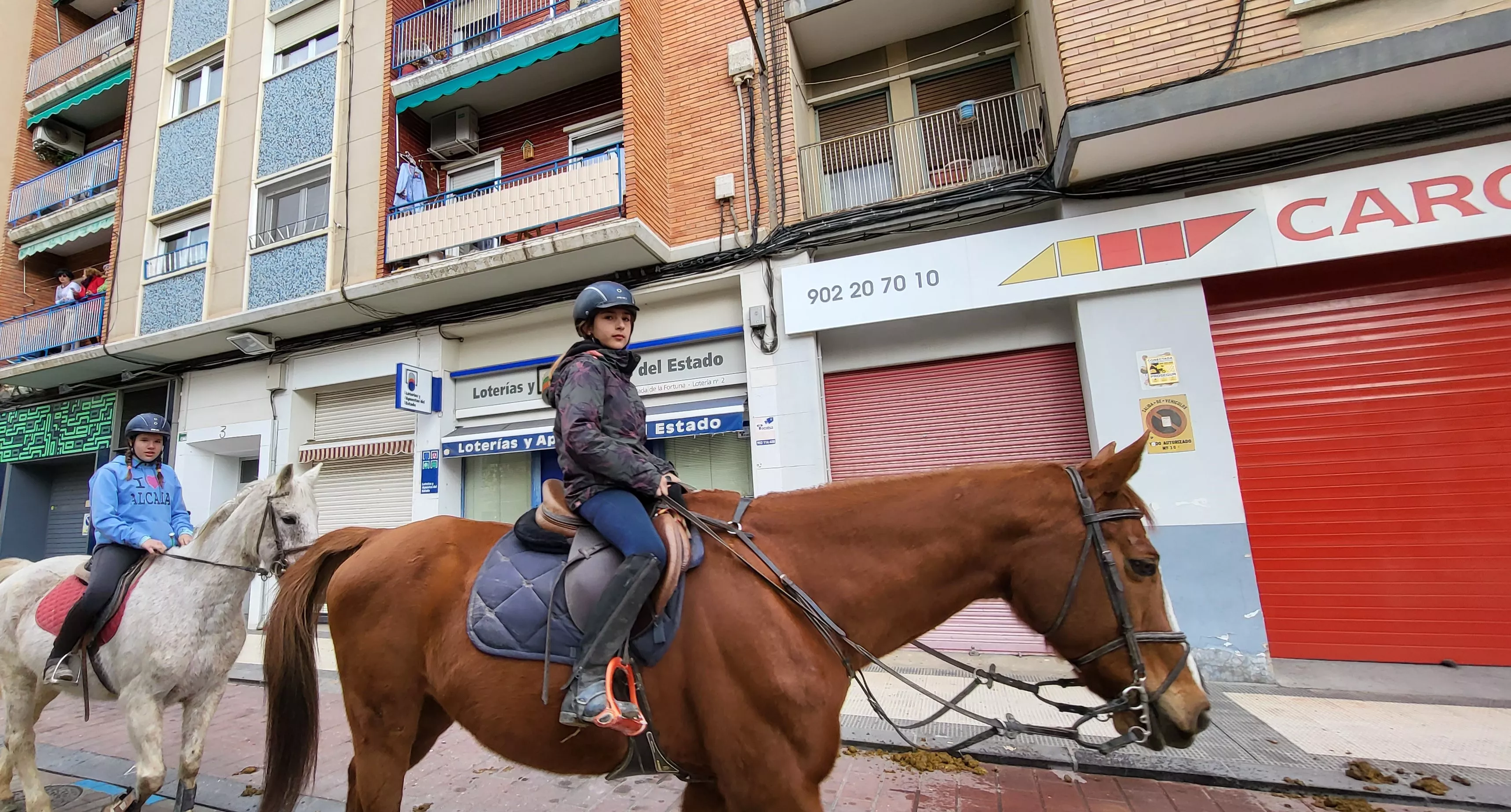 Tradicional bendición de animales por San Antón en Huesca. Foto: Mercedes Manterola