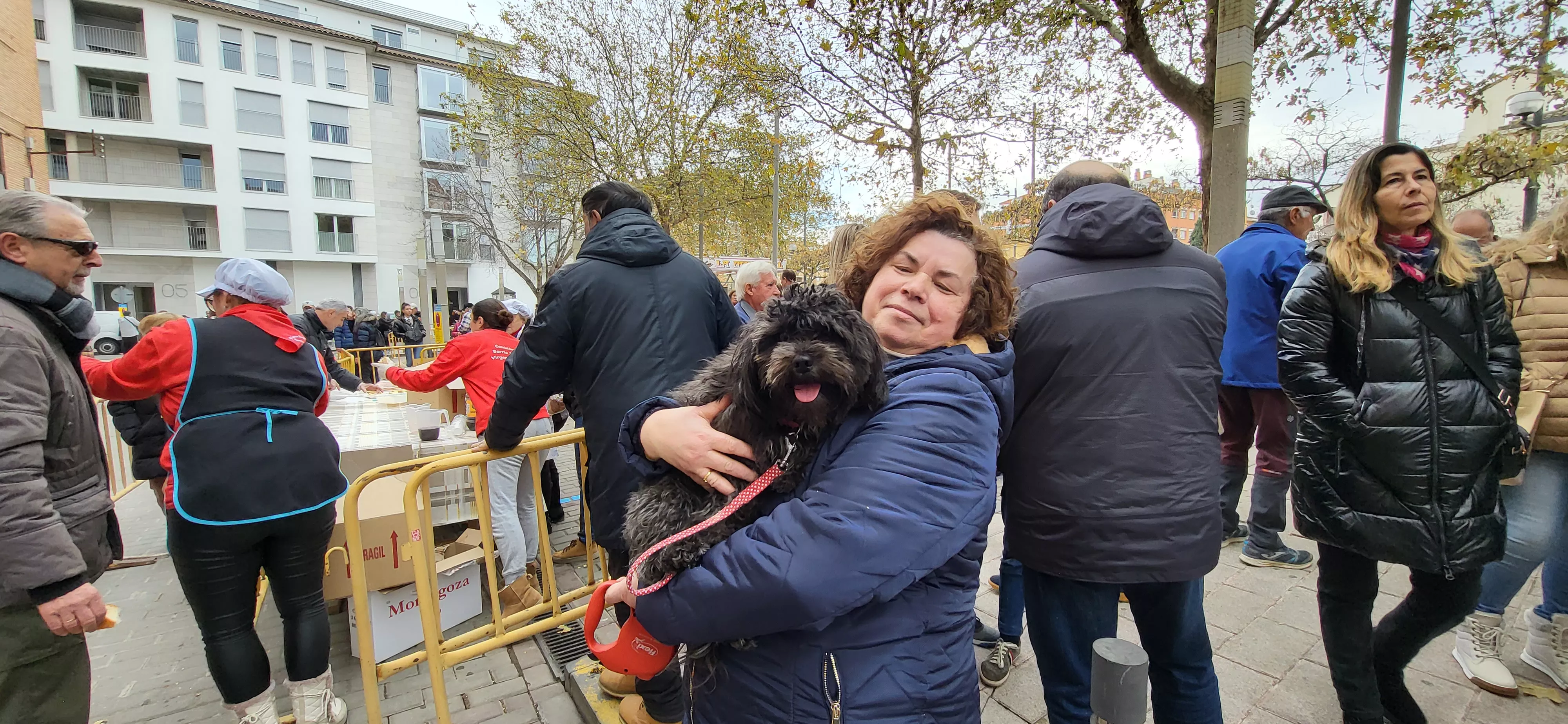 Tradicional bendición de animales por San Antón en Huesca. Foto: Mercedes Manterola