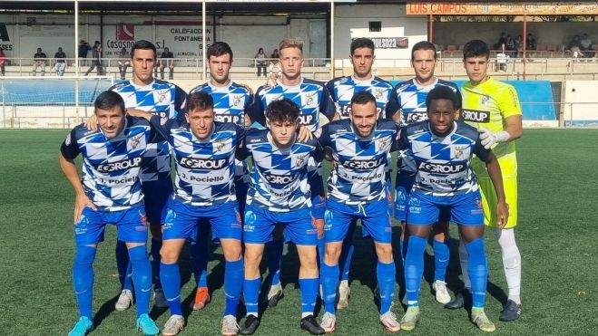 Once del Tamarite ante el Ejea Once del Tamarite ante el Ejea