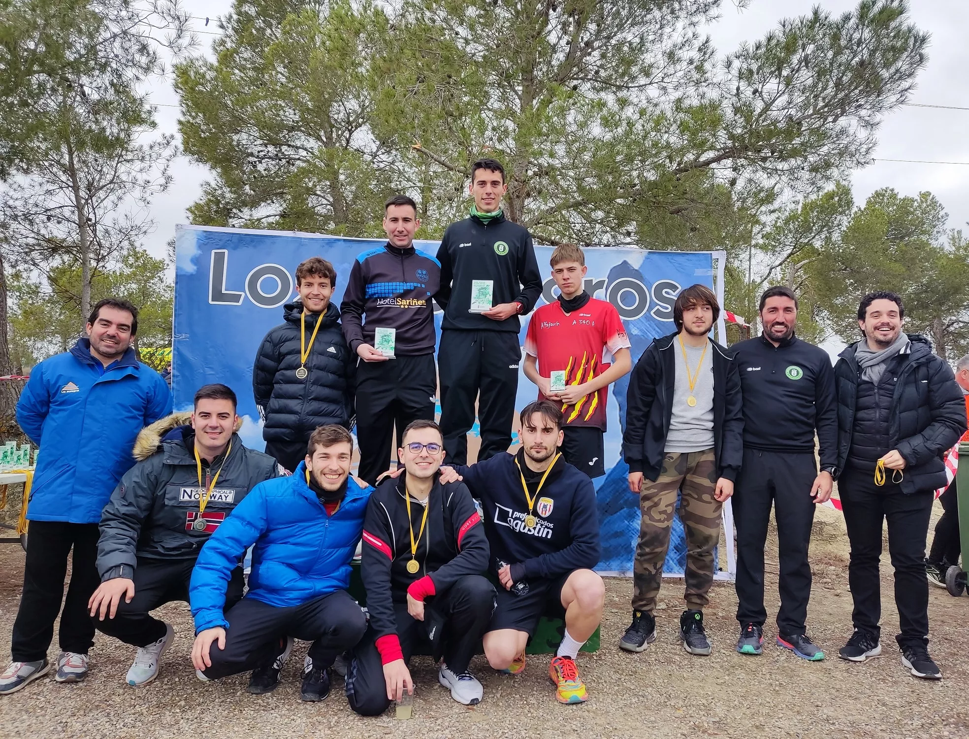 Podio absoluto masculino