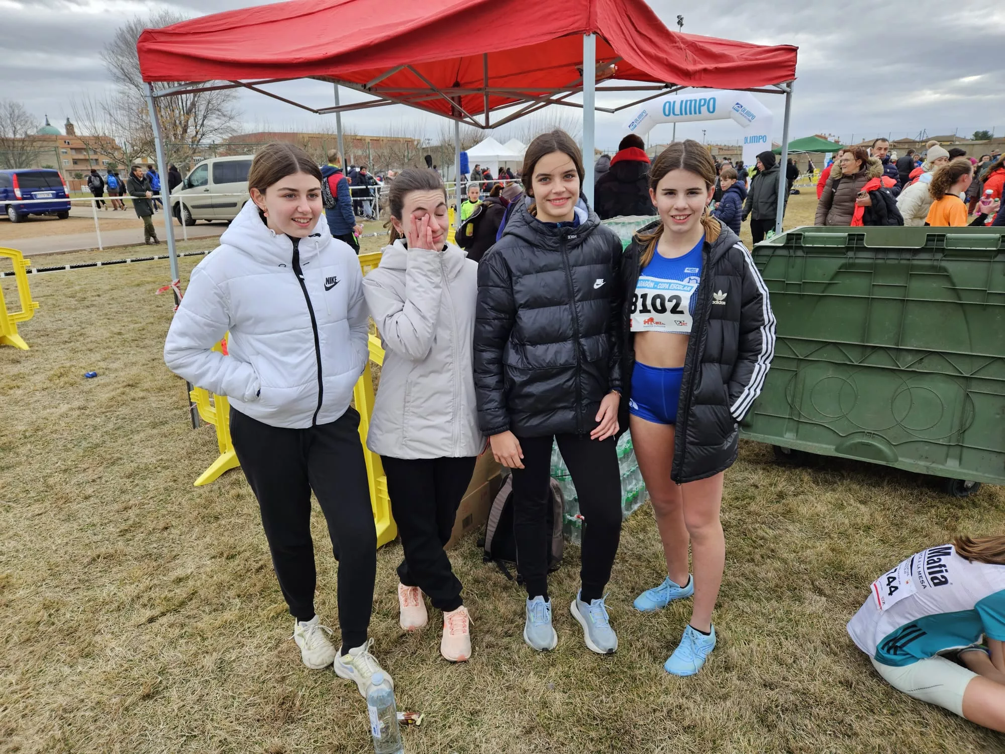 Atletas del CA Barbastro