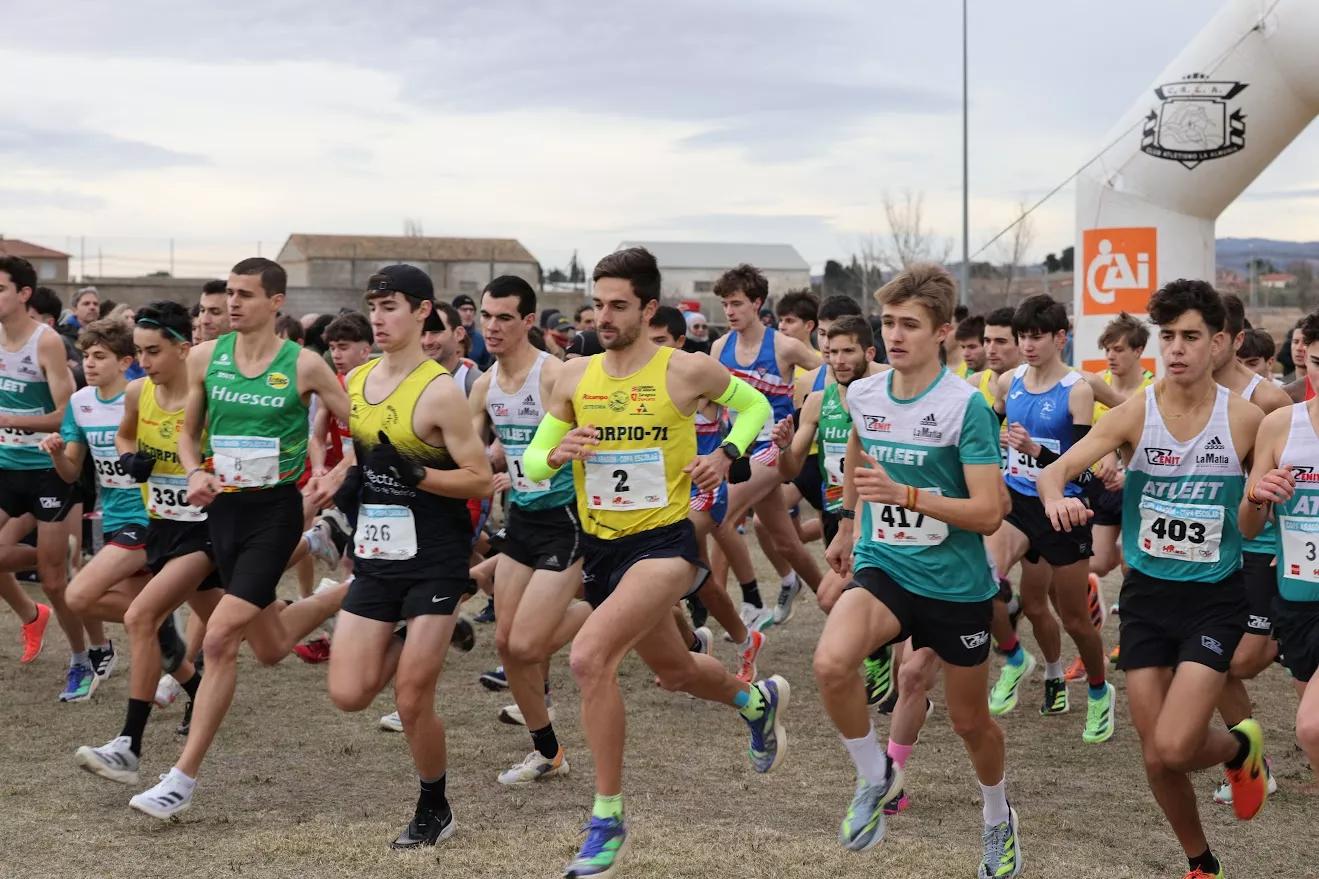 Cross de La Almunia-Campeonato de Aragón. Foto: CA Olimpo