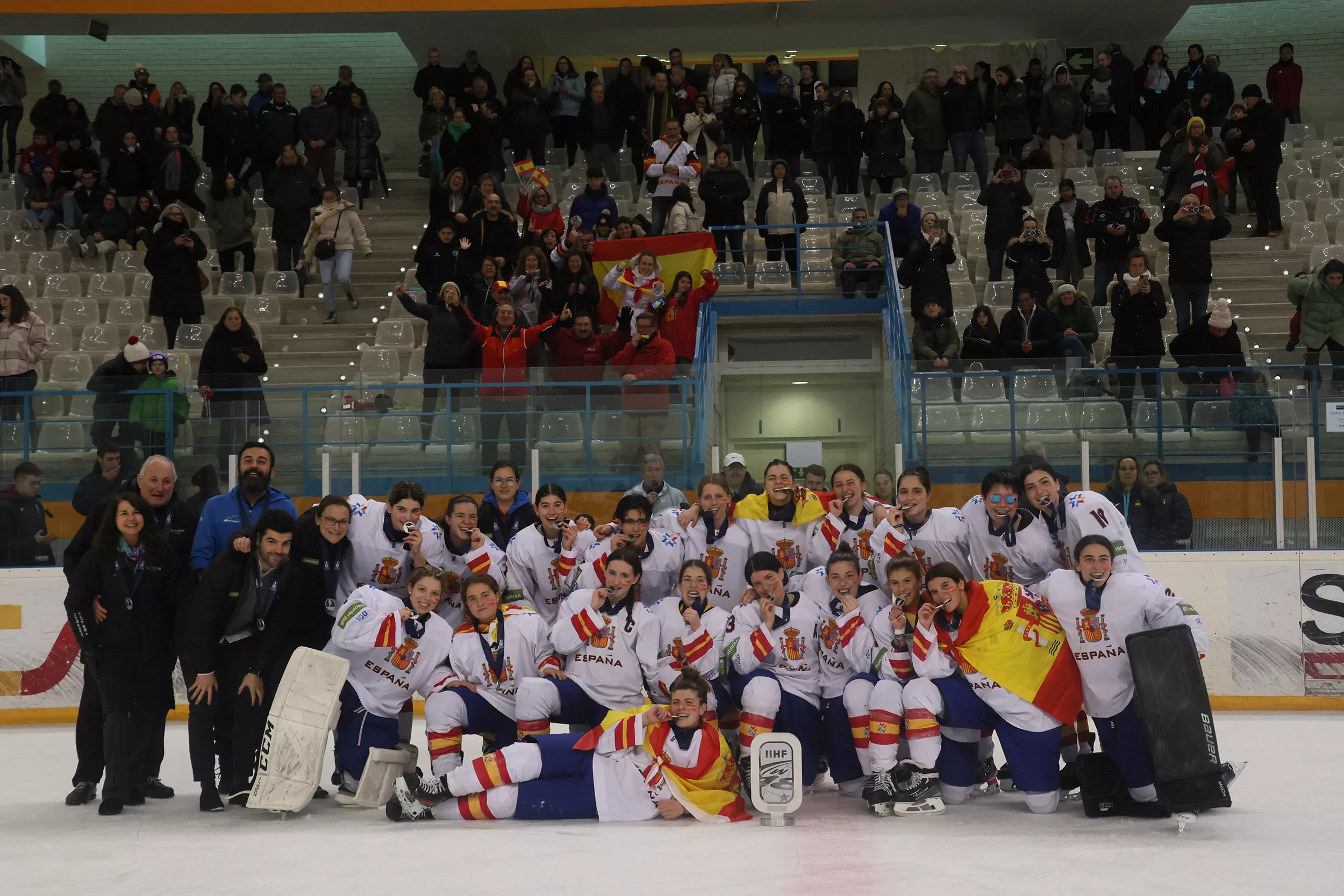 España, histórica medalla de plata en el Mundial.