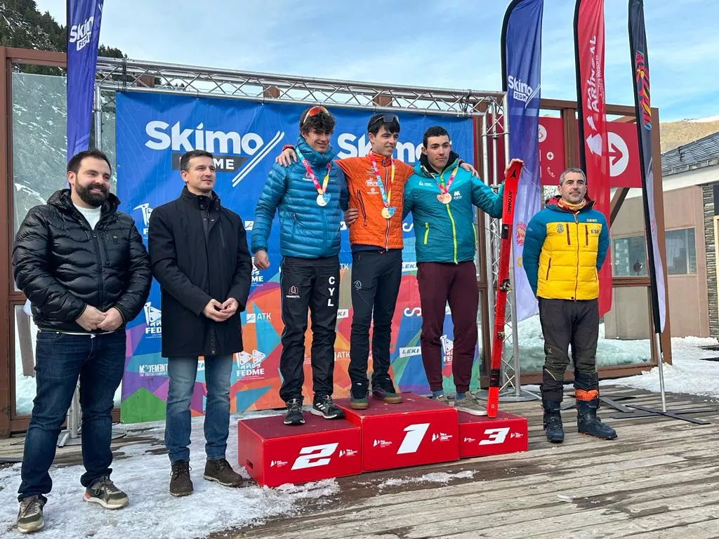 Podio Miguel Arruego individual Podio Miguel Arruego individual