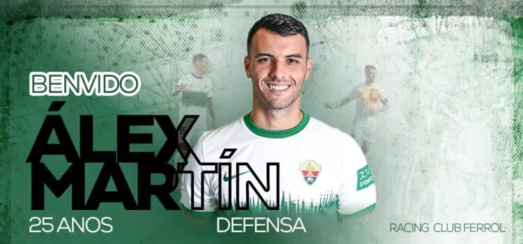 El Racing Club Ferrol arrebata al Huesca a Álex Martín El Racing Club Ferrol arrebata al Huesca a Álex Martín