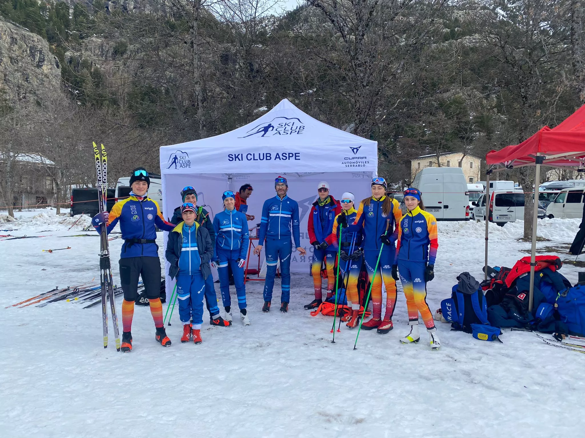 Intensa actividad del Ski Club Aspe Intensa actividad del Ski Club Aspe