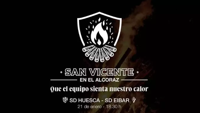 Patatas asadas, descuento en entradas y animación musical en la previa del Huesca-Eibar del domingo