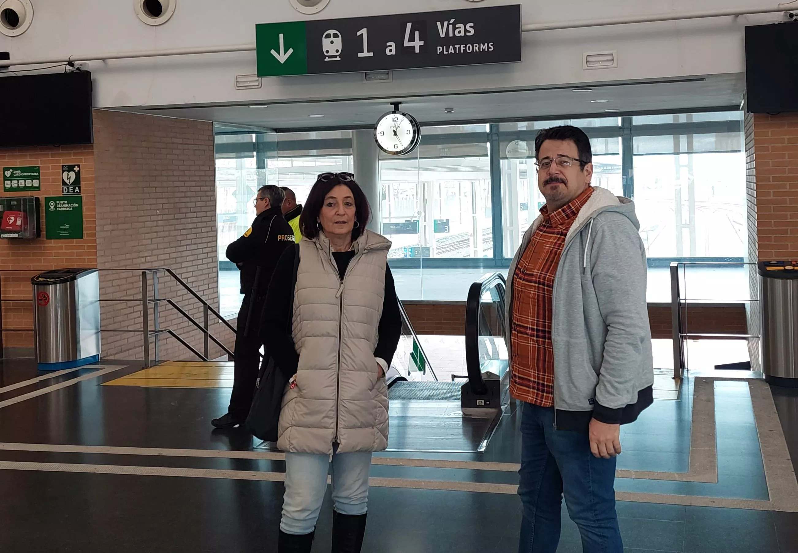 Susana Magán y José Luis Rubió, concejales de VOX.