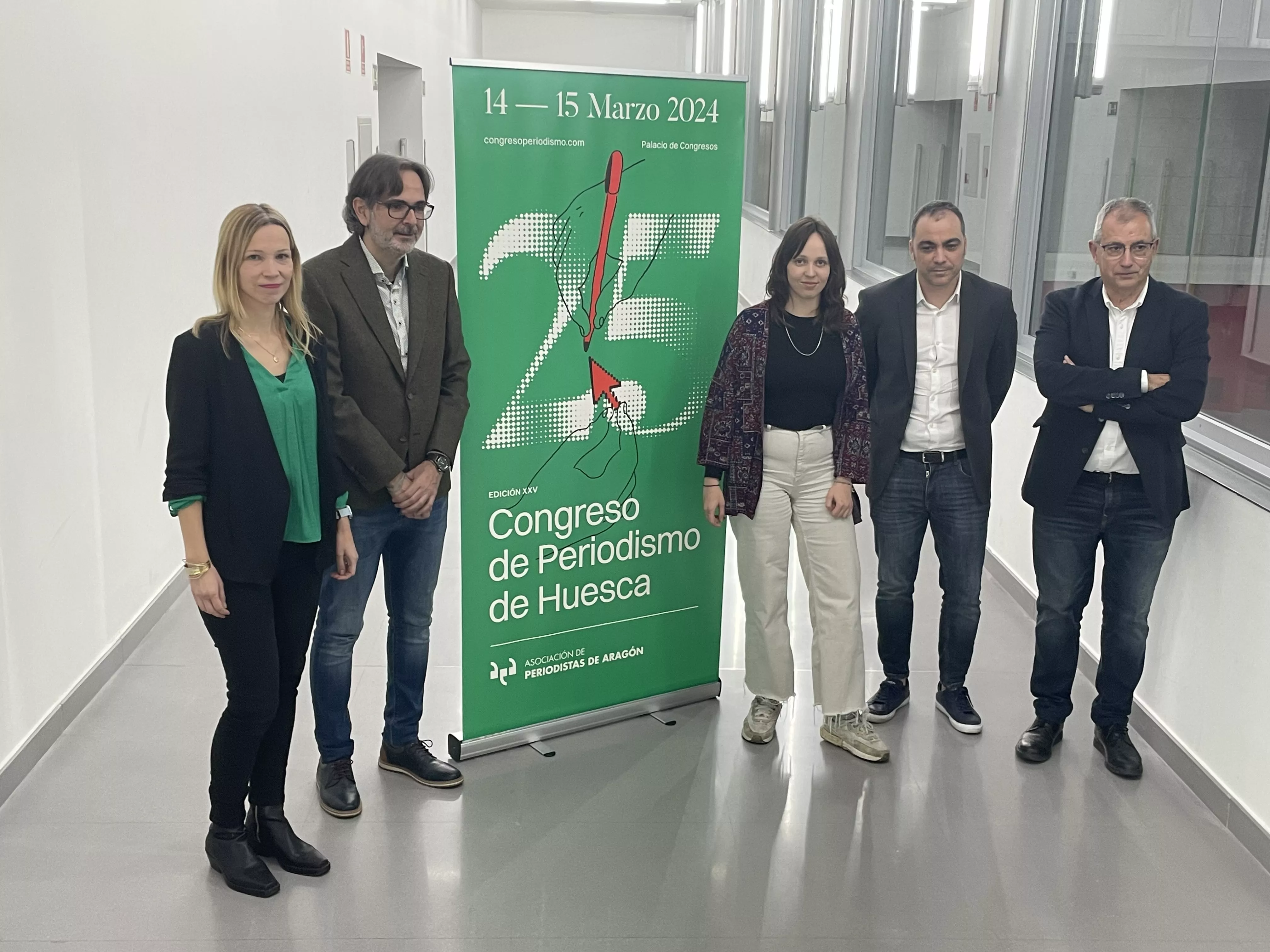 Presentación del XXV Congreso de Periodismo de Huesca.