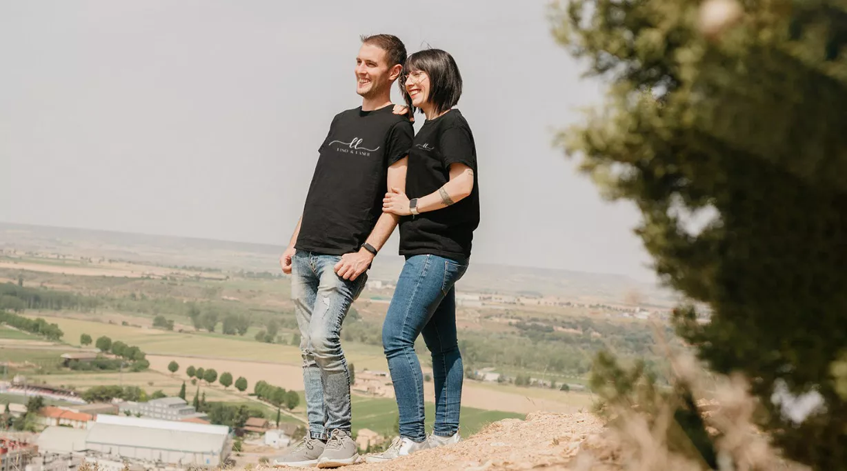 Pablo y Raquel. Imagen cedida.