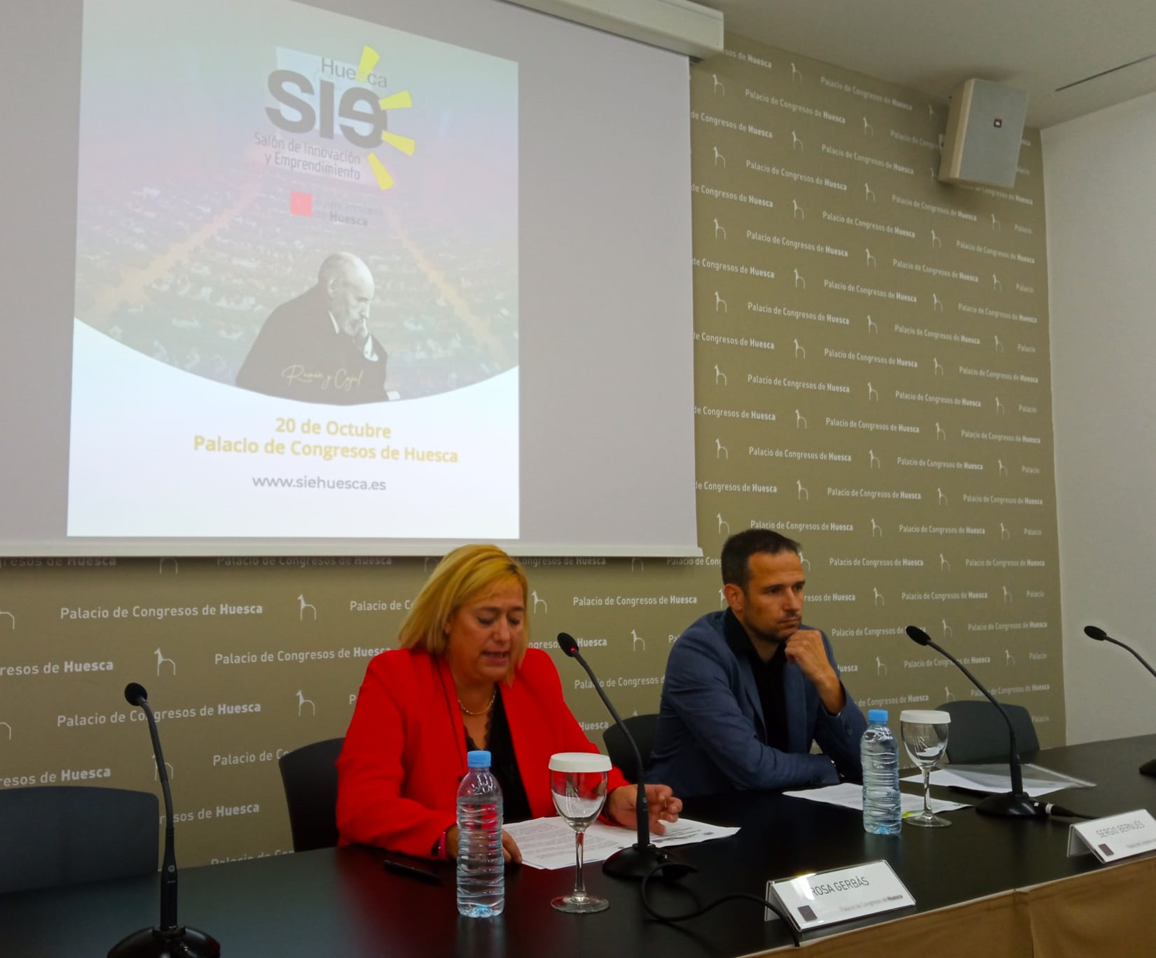 Rosa Gerbás y Sergio Bernués