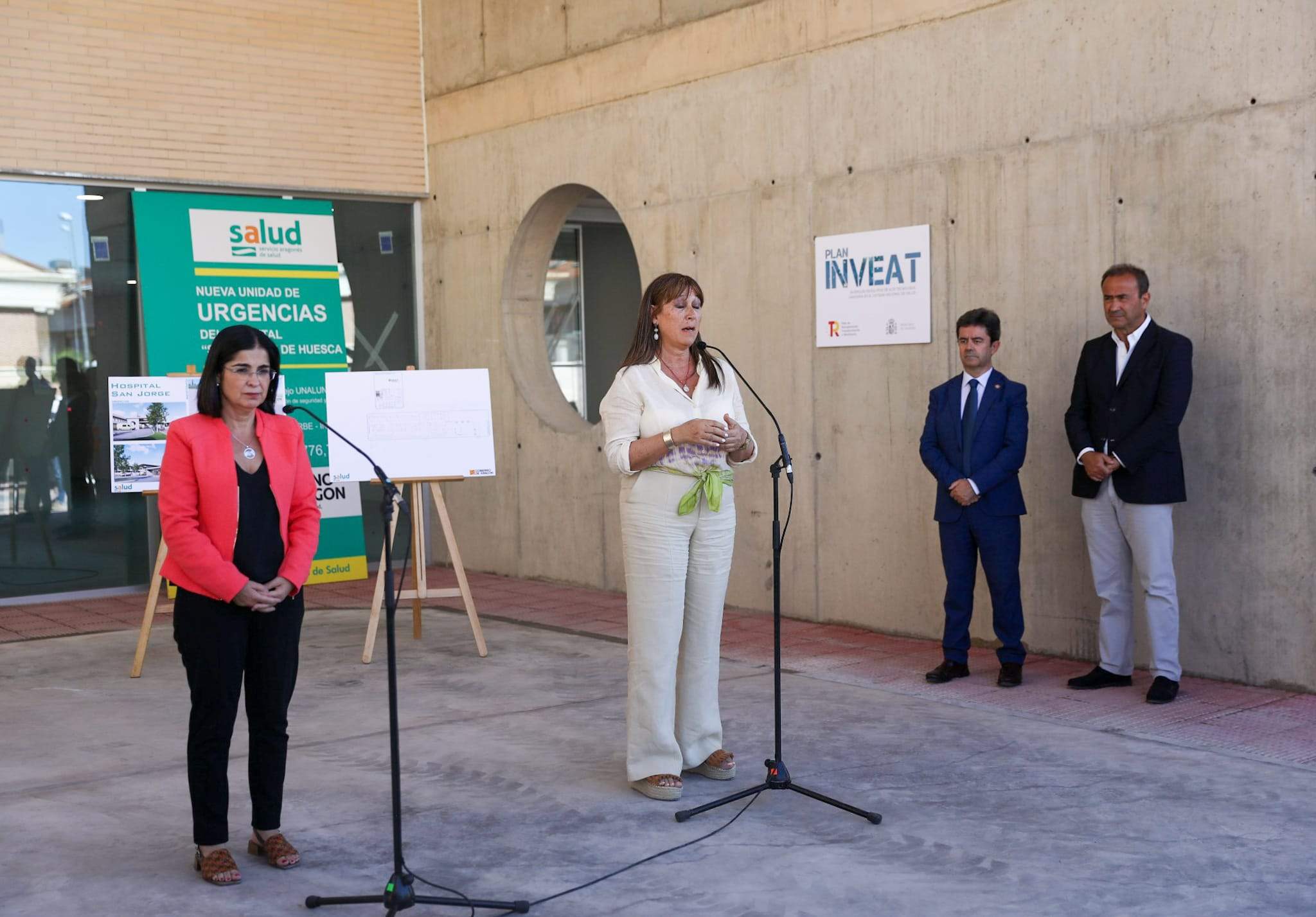 Carolina Darias visita el Hospital San Jorge de Huesca (5)