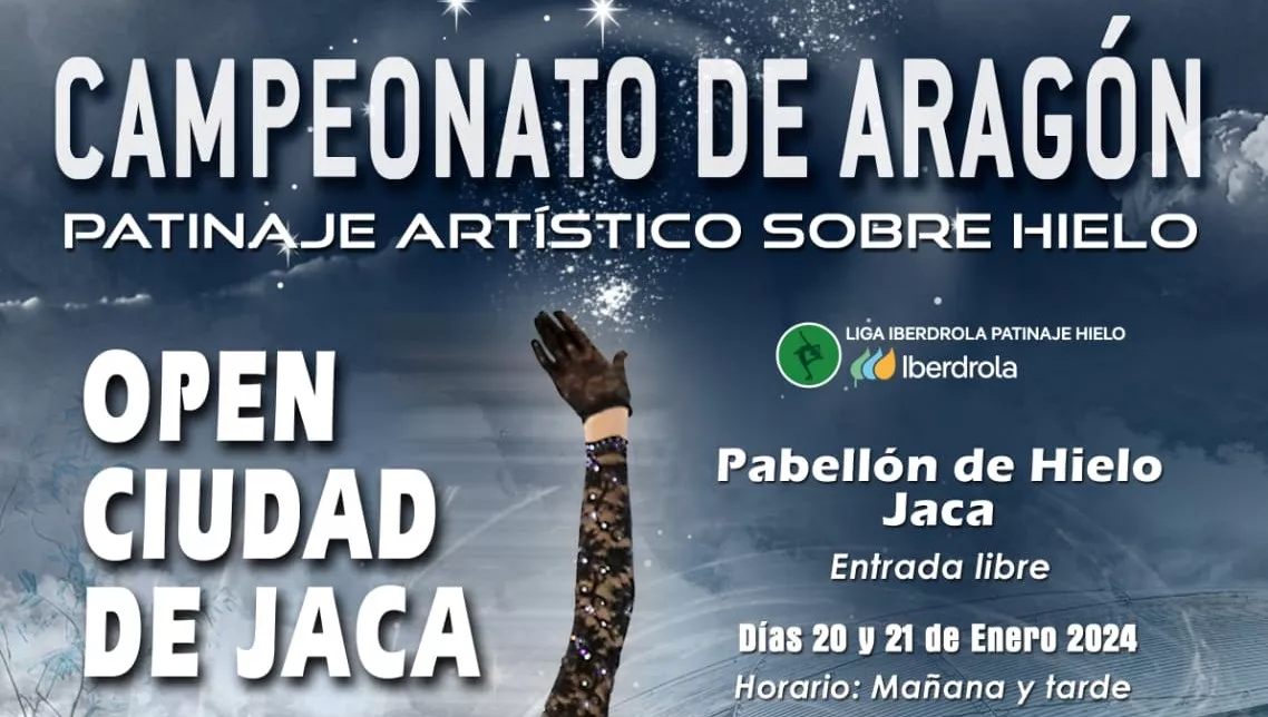 Récord de participación en el Regional de patinaje sobre hielo de Jaca
