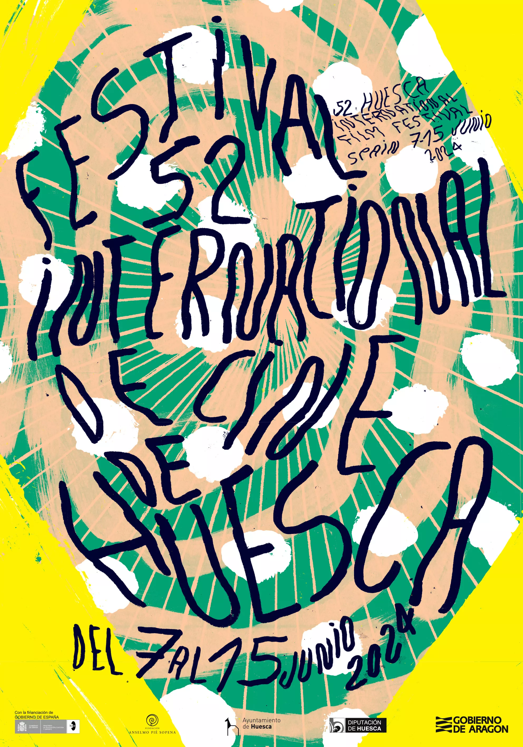 El cartel del 52HIFF está diseñado por Benoît Bonnefrite.