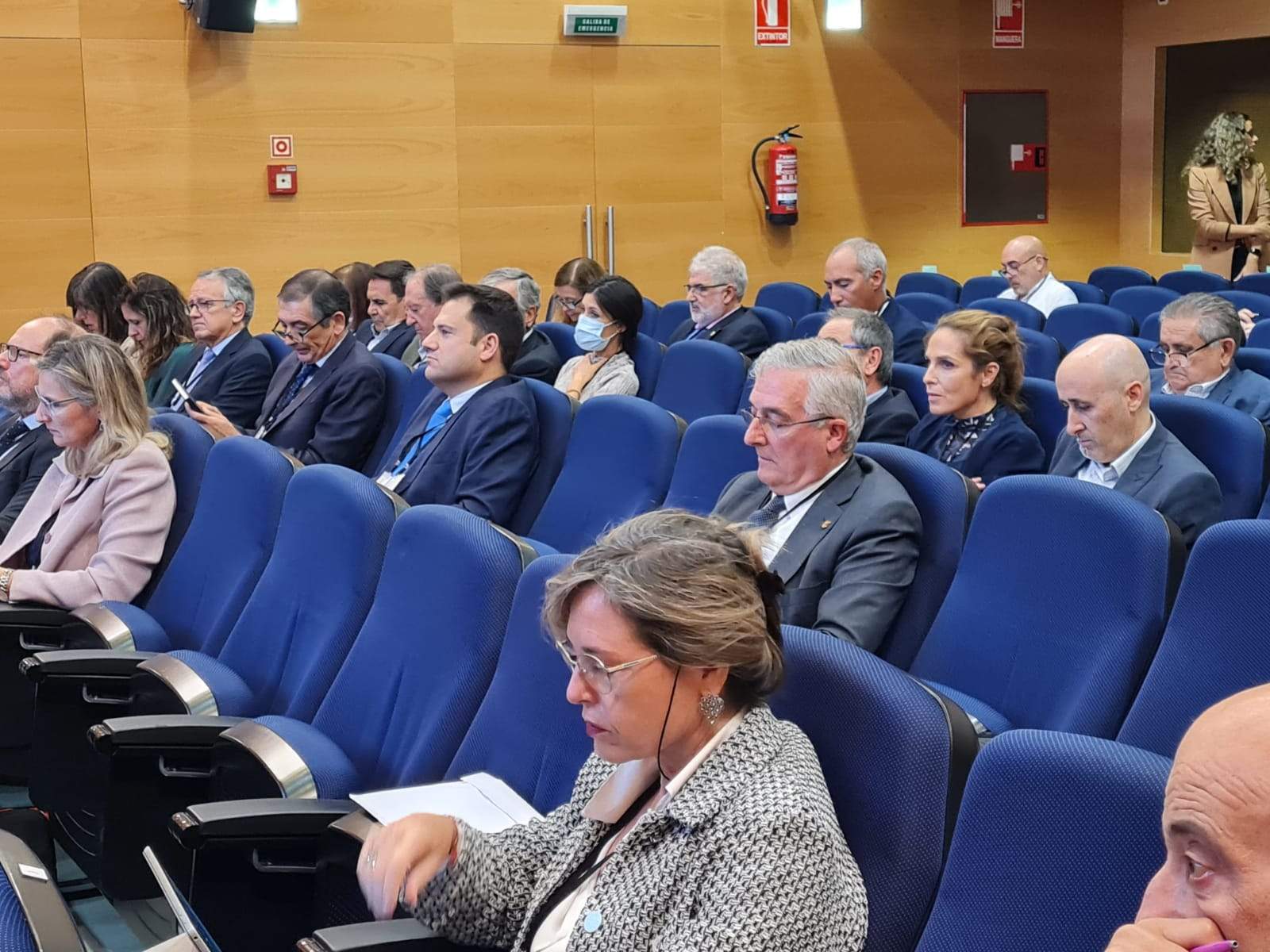 Olona, durante su participación en el Consejo Nacional del Agua