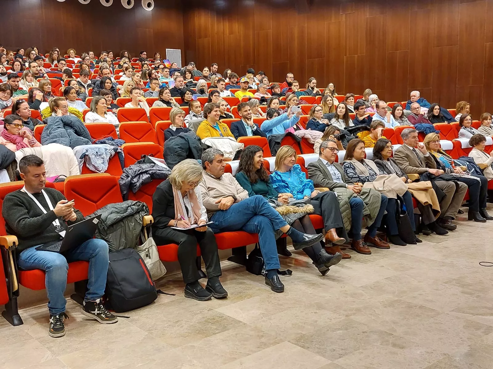 Imágenes de la I Jornada de Accesibilidad en el entorno laboral, organizada por Valentia. Foto Myriam Martínez