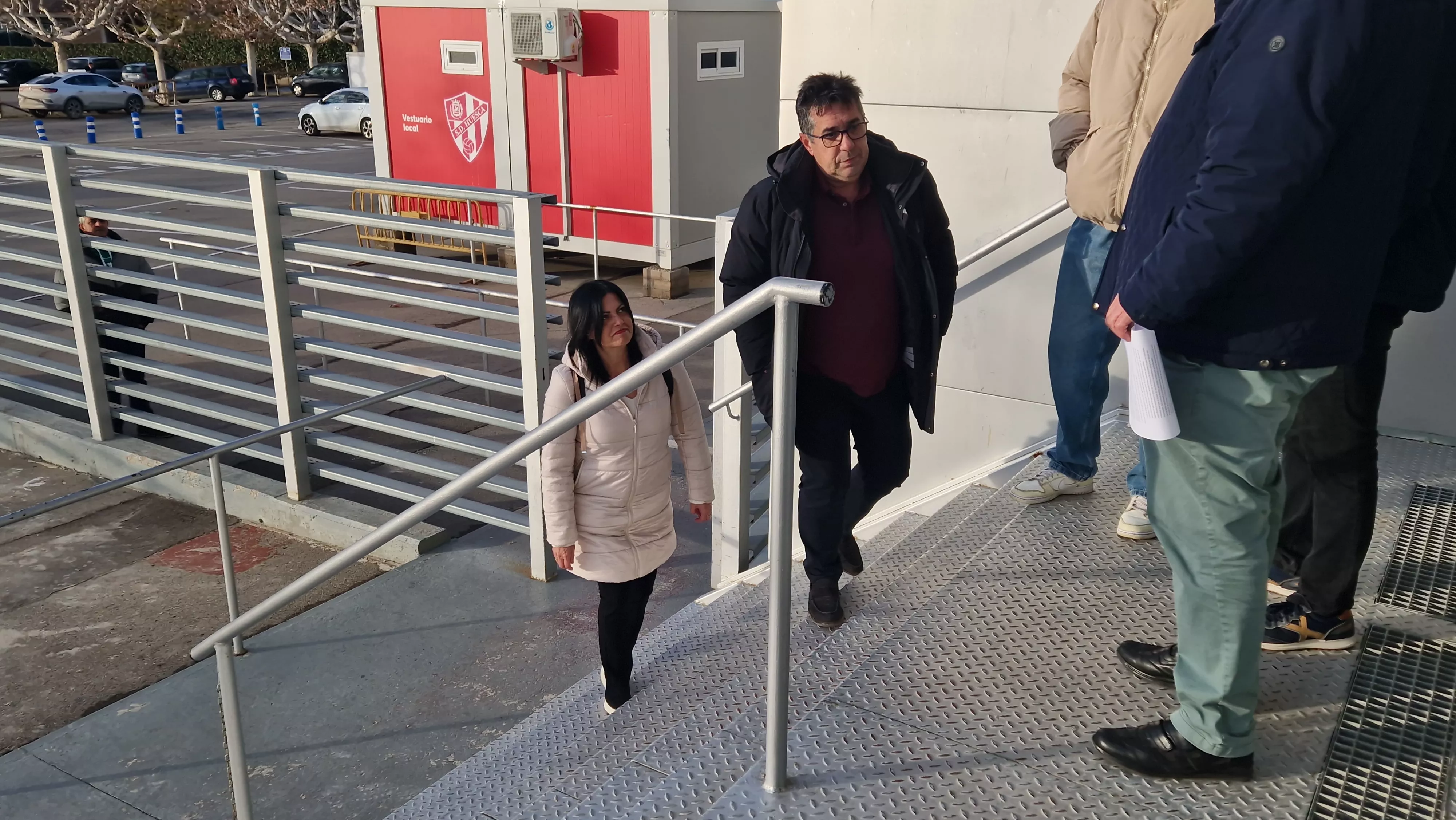 Inicio de la campaña "¡Huesca: sí se puede!". Foto Myriam Martínez