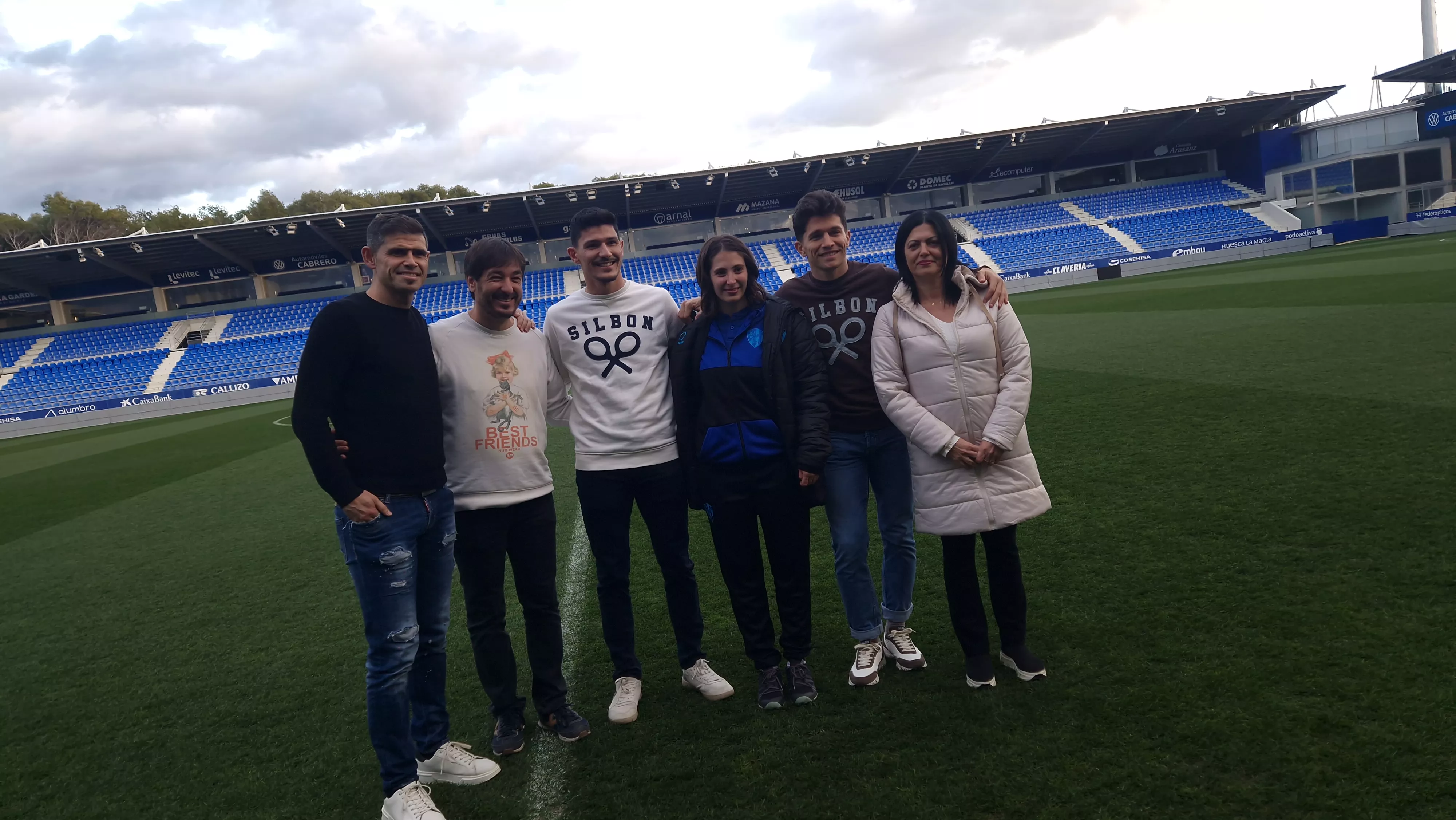 Inicio de la campaña "¡Huesca: sí se puede!". Foto Myriam Martínez