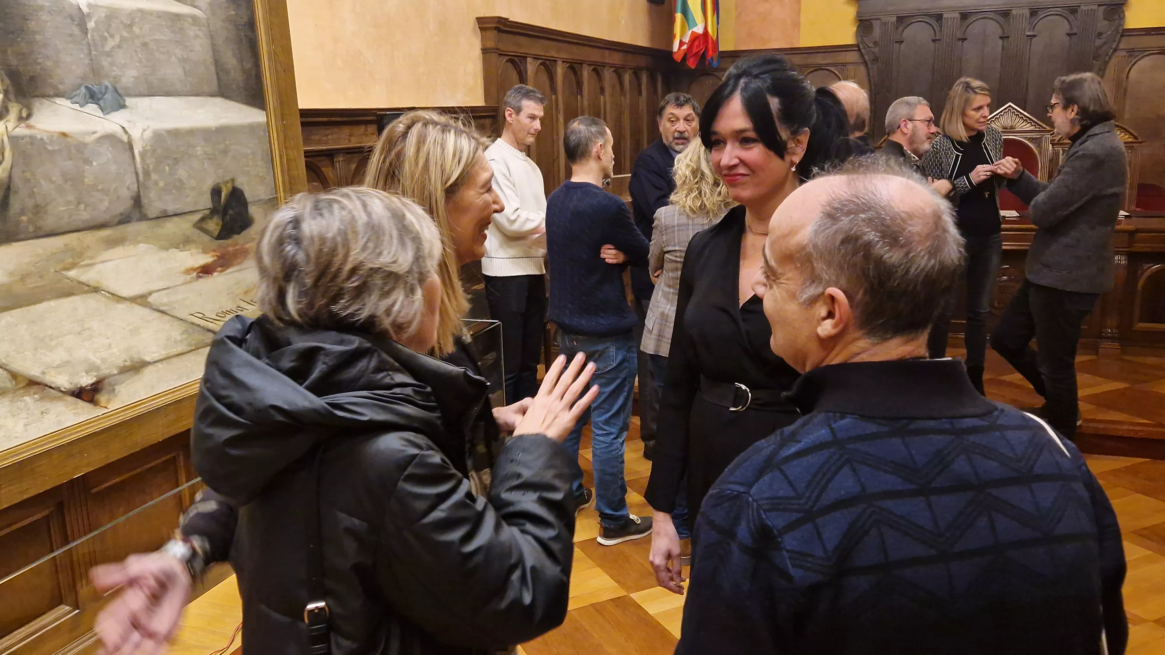 Entrega de 158 pares de "gafas solidarias" a Ilumináfrica y Alouda. Foto Myriam Martínez