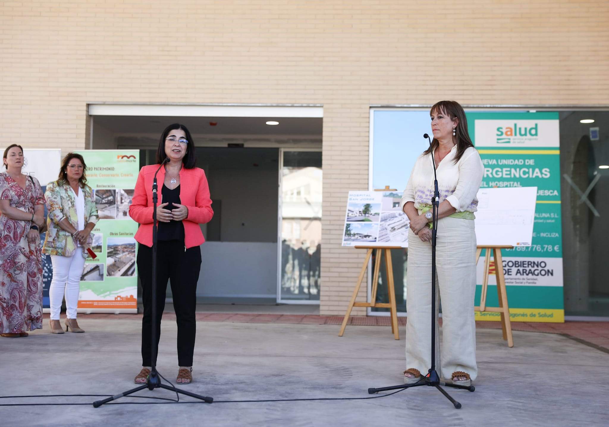 Carolina Darias visita el Hospital San Jorge de Huesca (9)