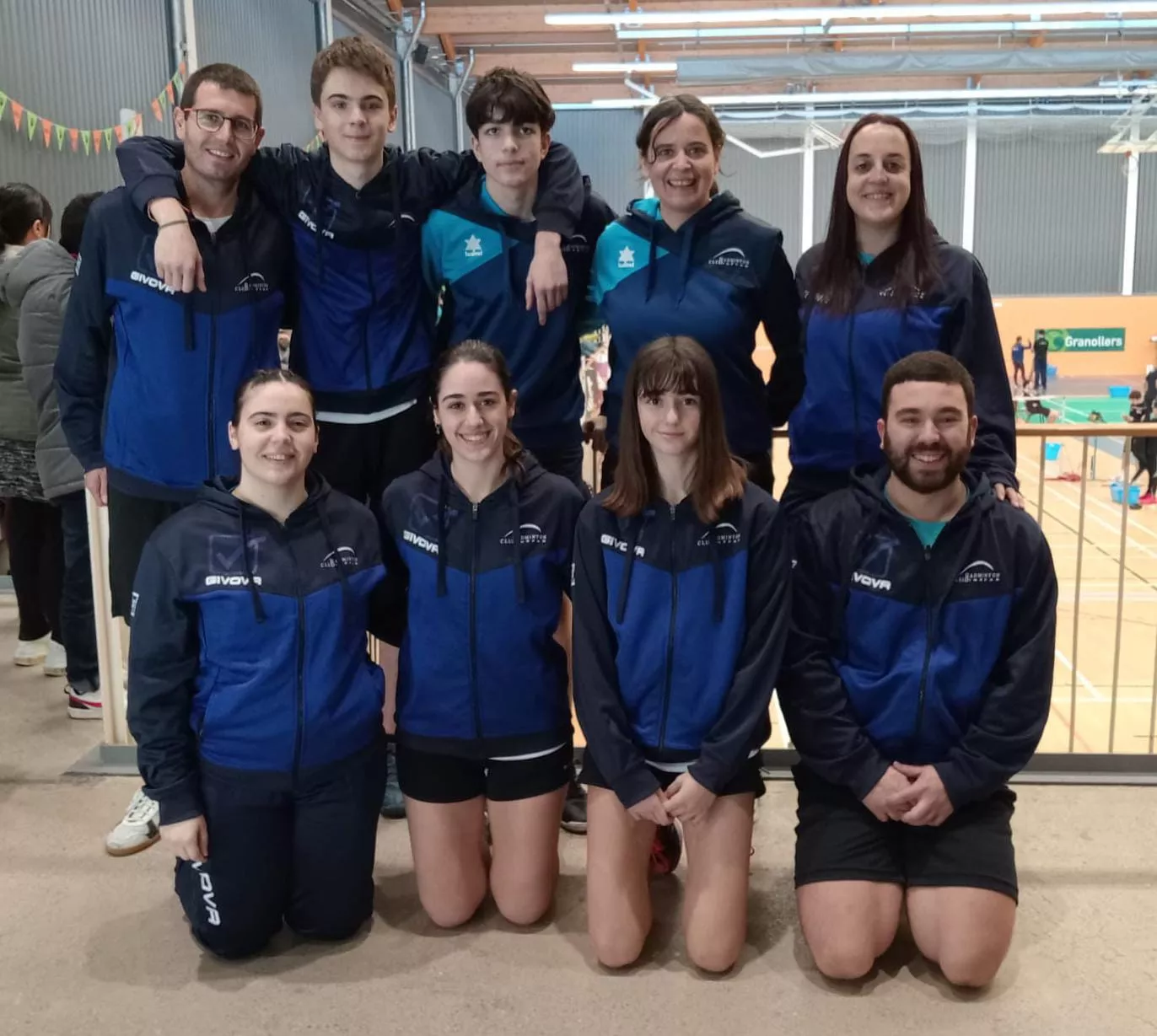 Equipo del Bádminton Binéfar