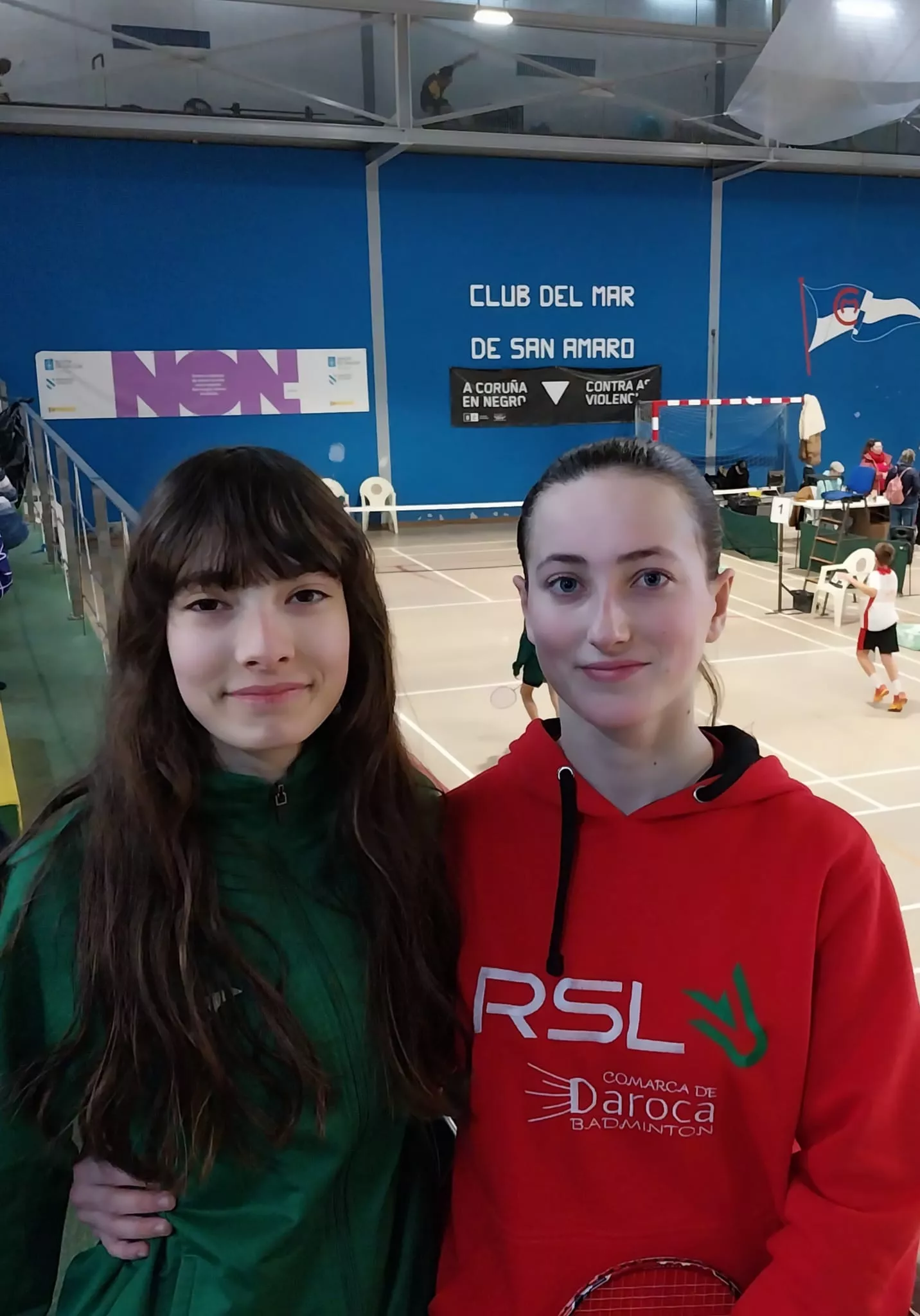 Emma Bibián (VV Osca) compitió en Coruña