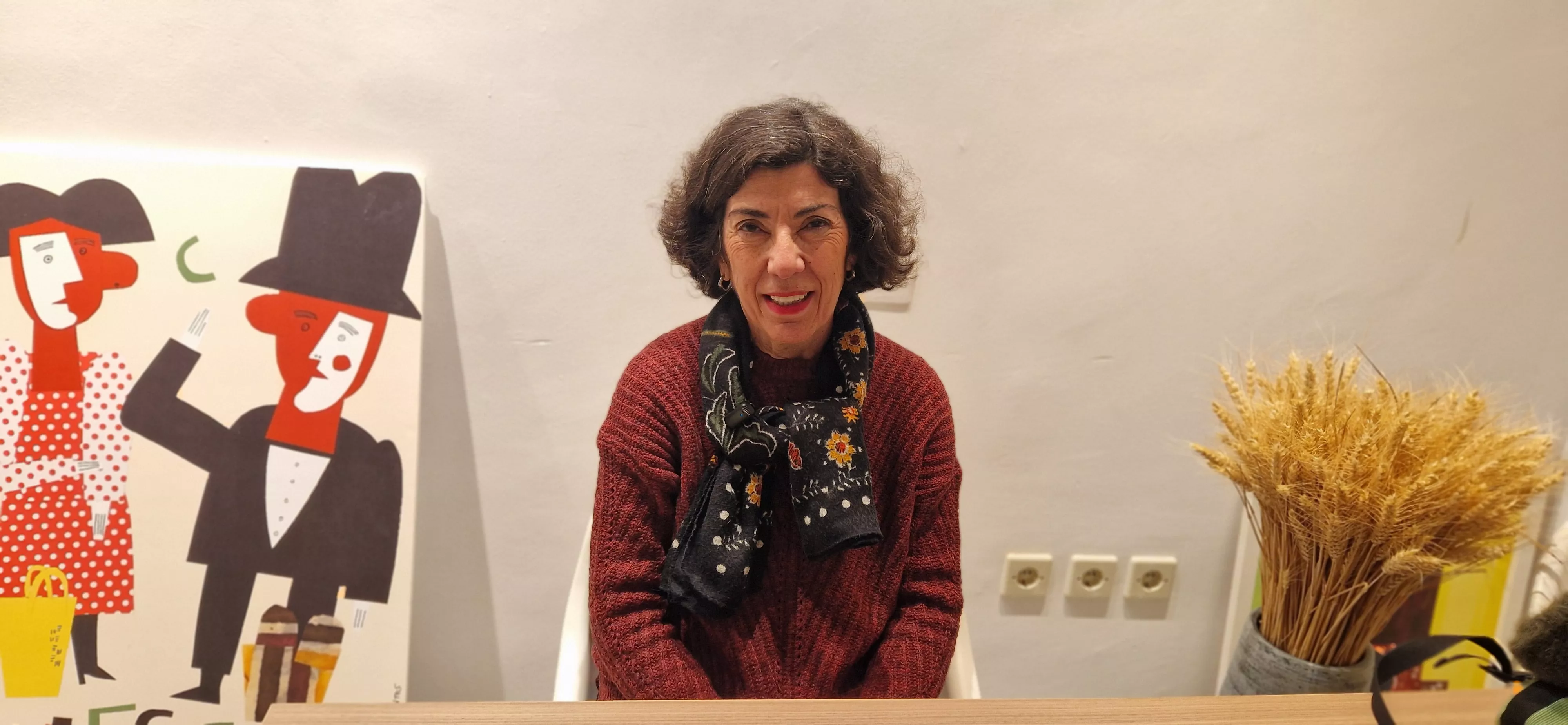 La doctora Isabel González nos habla de la avena. Foto Myriam Martínez