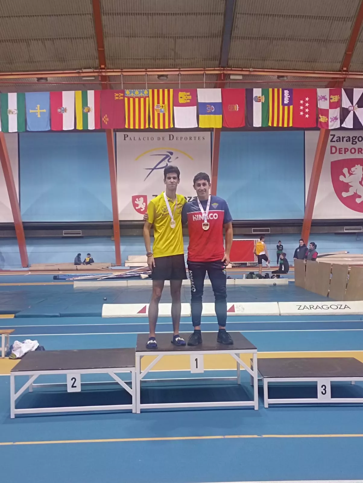 Adrián Zaragoza, oro Sub-23 en 60 vallas.