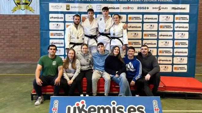 Club Judo Huesca en el Campeonato de Aragón Júnior Club Judo Huesca en el Campeonato de Aragón Júnior