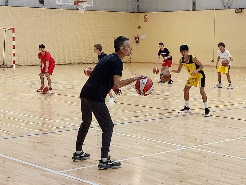 Imágenes de la jornada de tecnificación de baloncesto