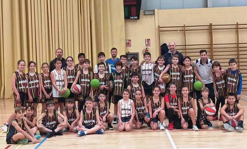 Imágenes de la jornada de tecnificación de baloncesto