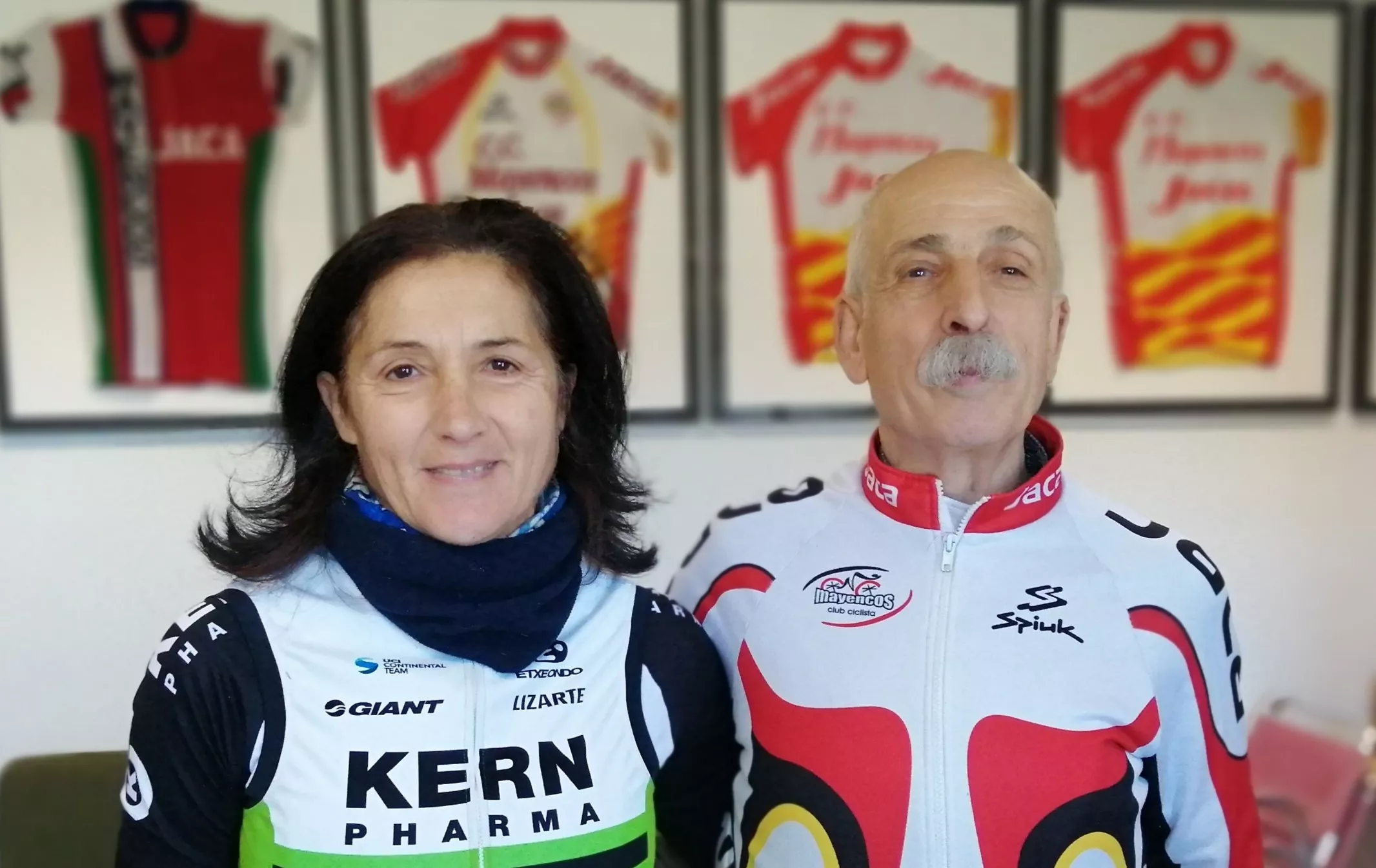 Ana Zapater y José María Pérez.