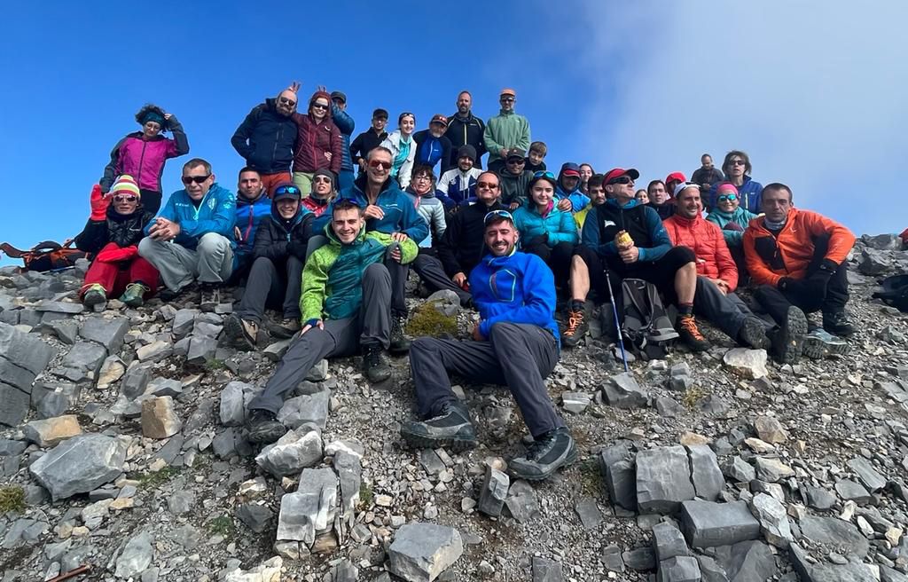 Cima del pico Bisaurín.