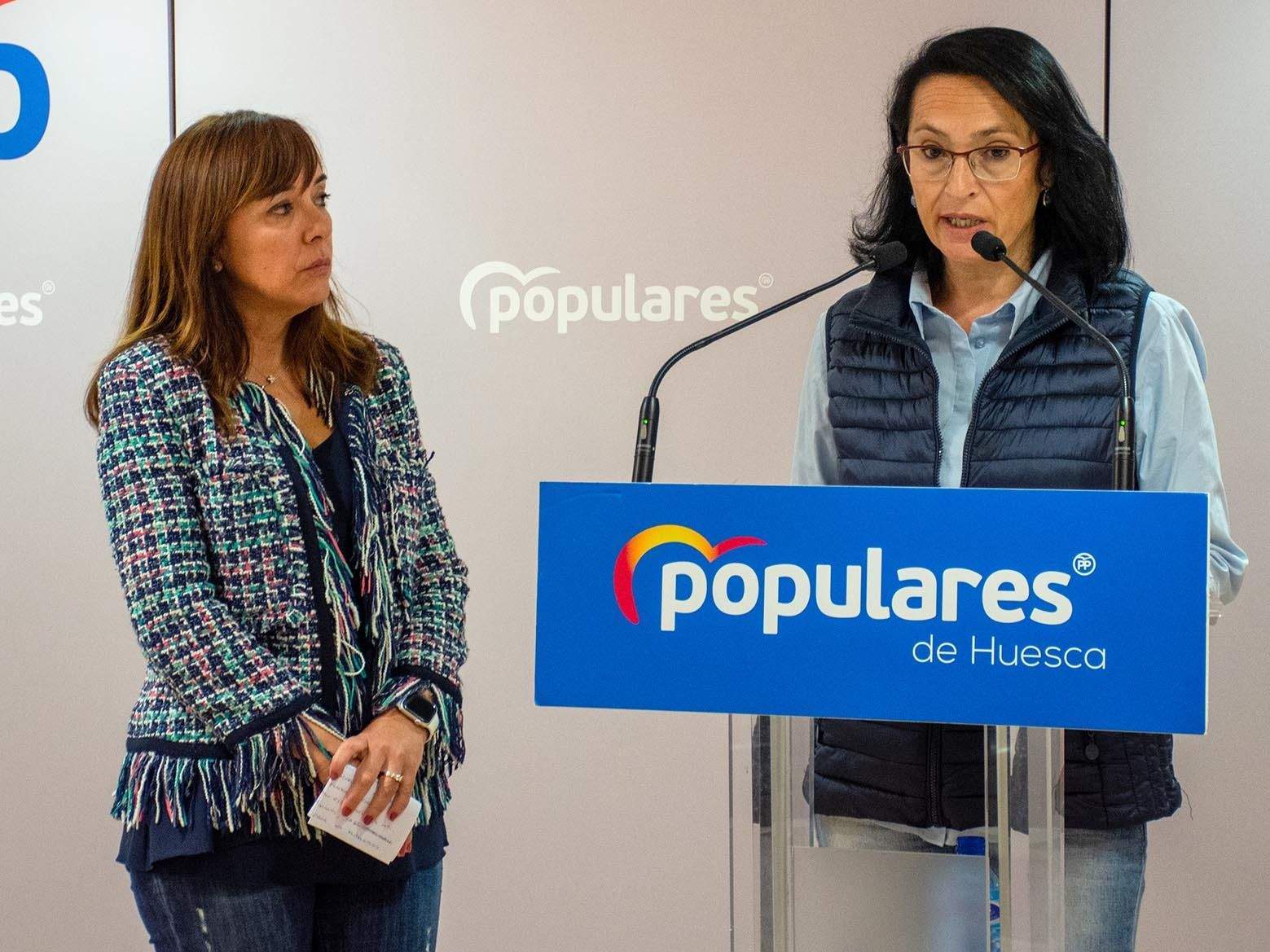 Gemma Allué y Antonia Alcalá 