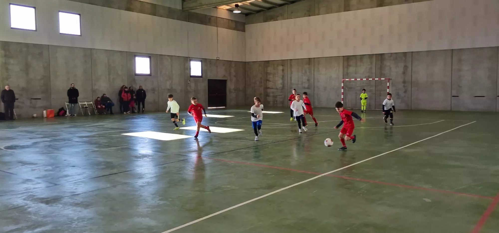 Foto de archivo. Laluenga acoge el inicio de la VII Liga comarcal de futsal del Somontano