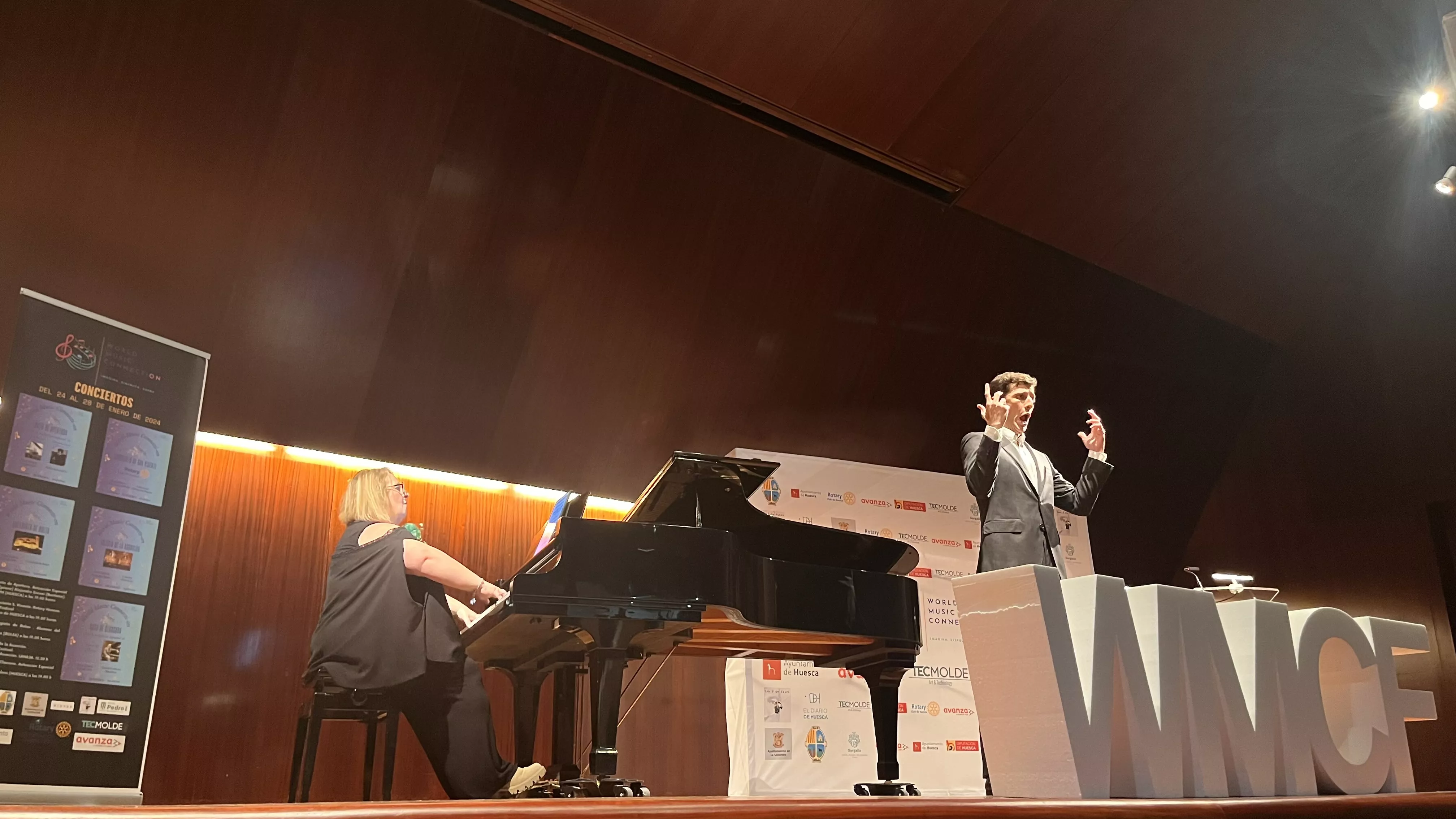 Nati Ballarín y Alejandro Escuer. Foto: Mercedes Manterola