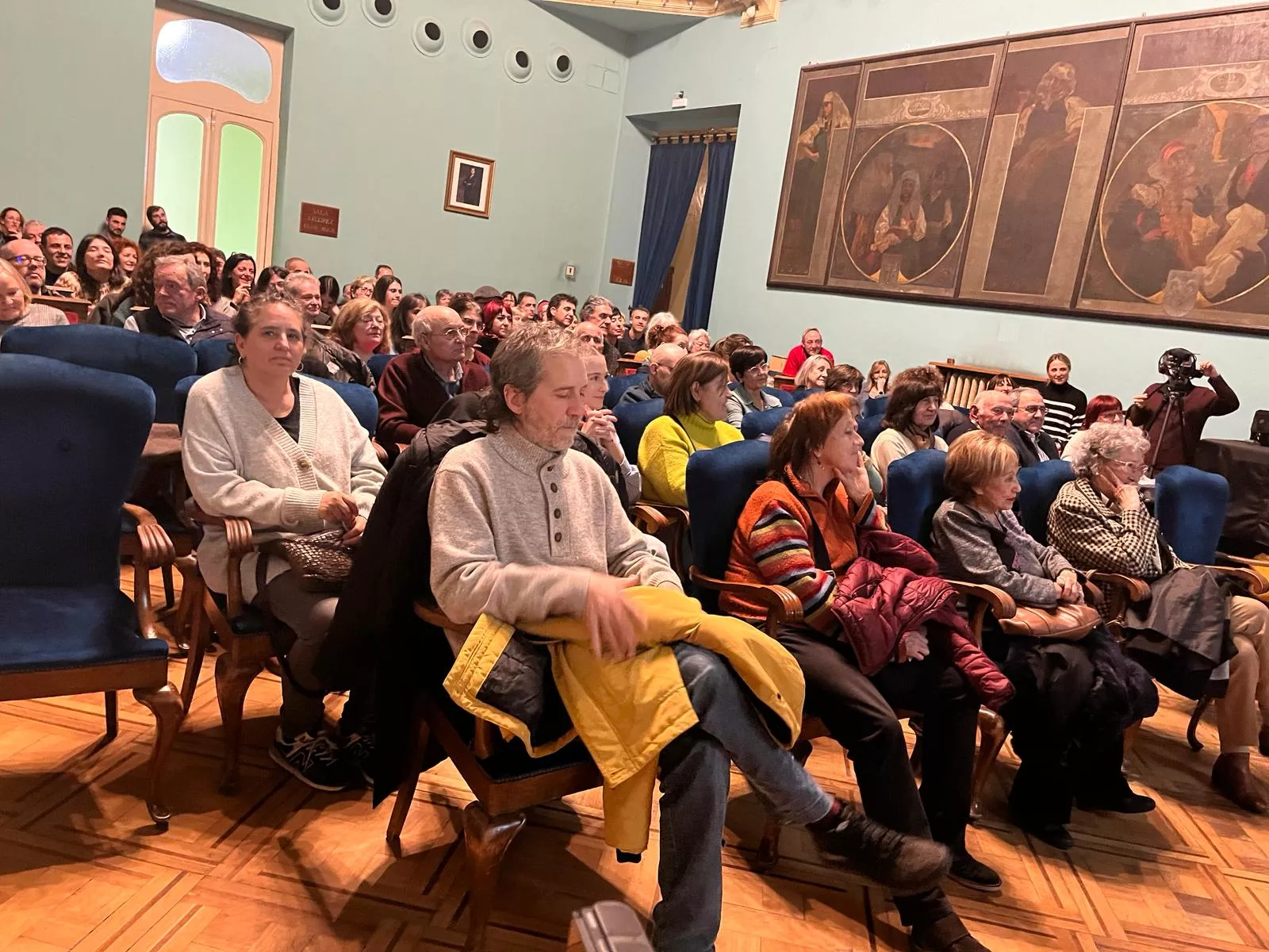 Presentación del libro Salvaje, de Jasón Zamora, en el Casino de Huesca. Foto Mercedes Manterola