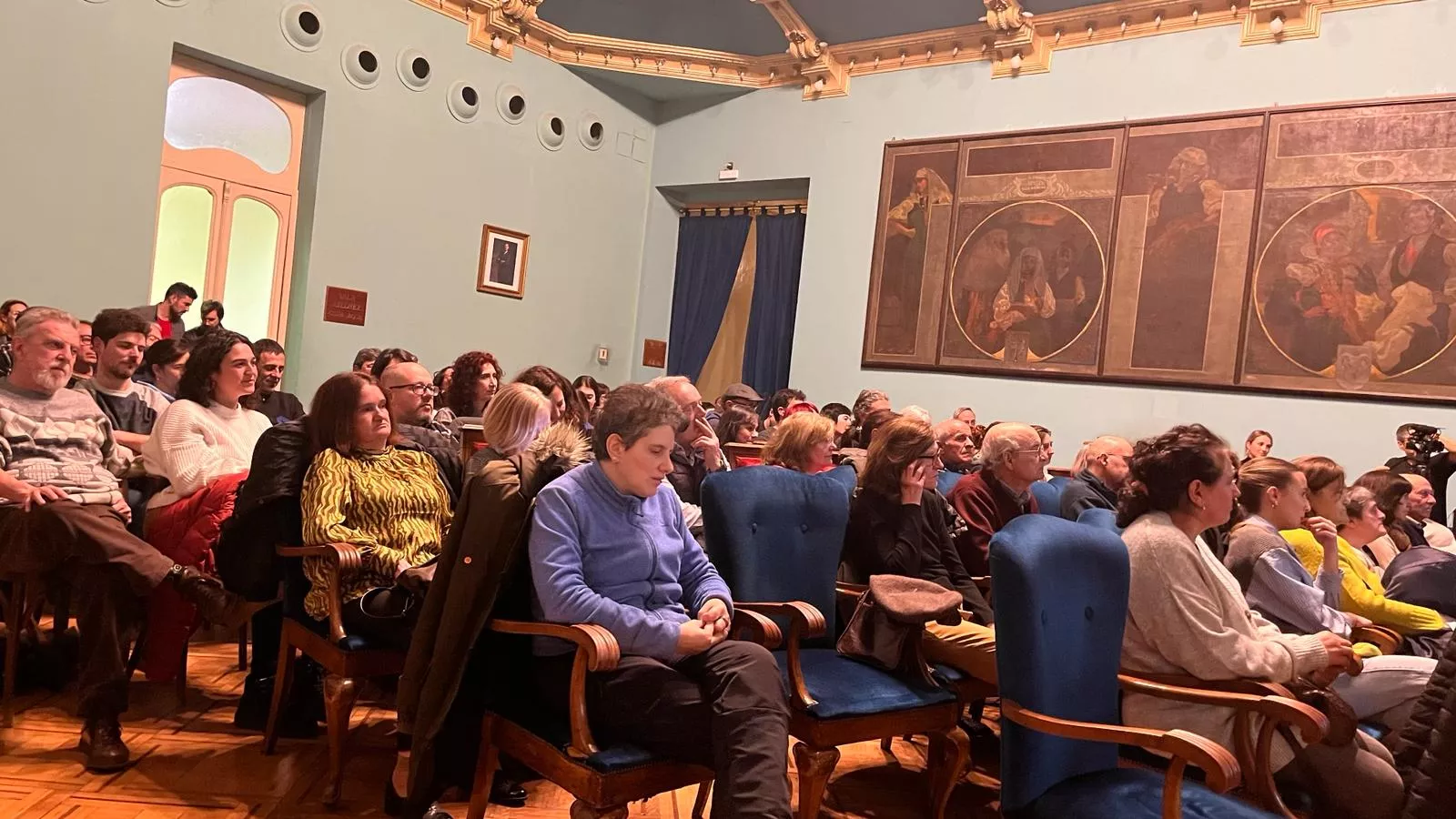 Presentación del libro Salvaje, de Jasón Zamora, en el Casino de Huesca. Foto Mercedes Manterola