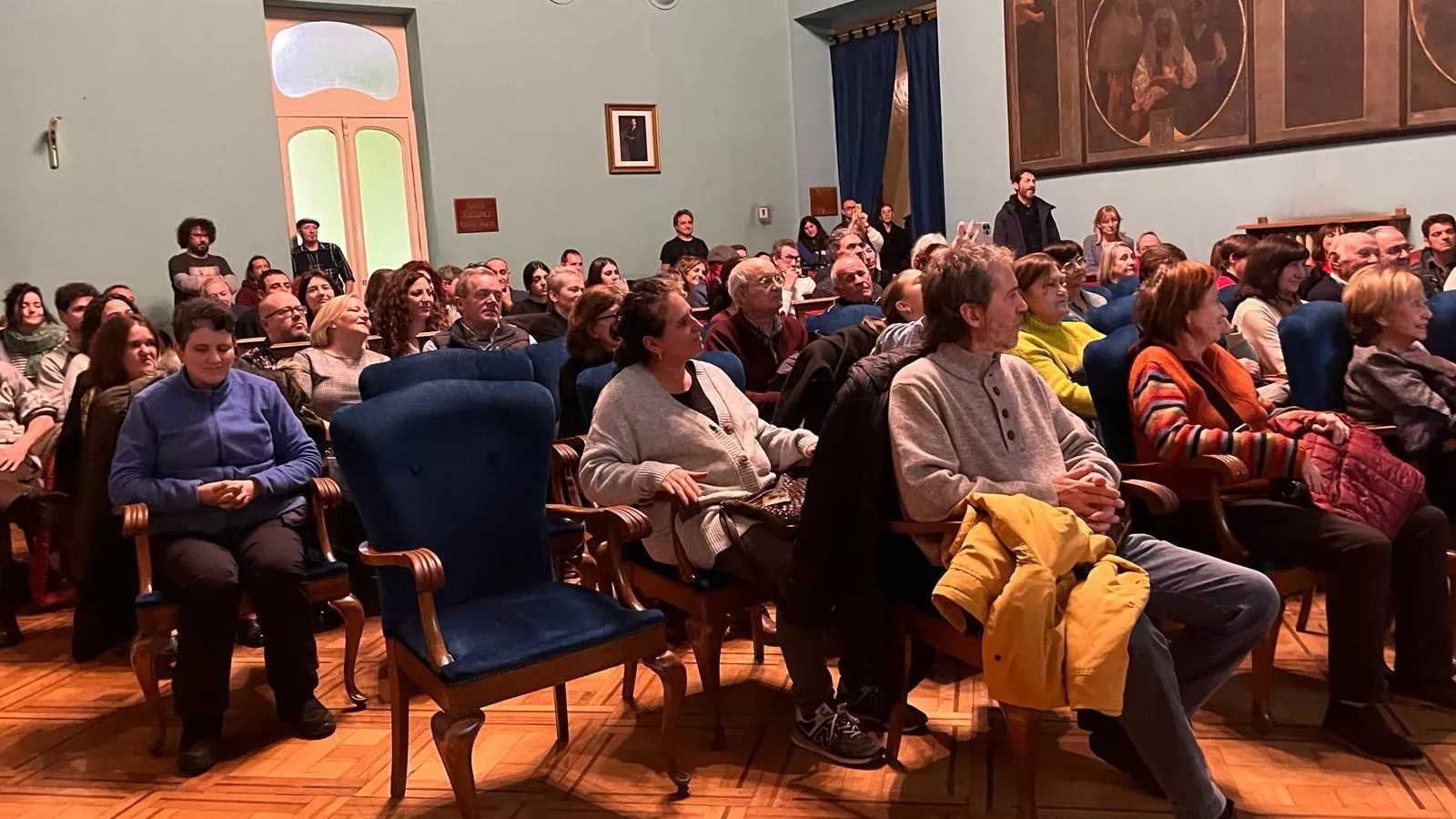 Presentación del libro Salvaje, de Jasón Zamora, en el Casino de Huesca. Foto Mercedes Manterola