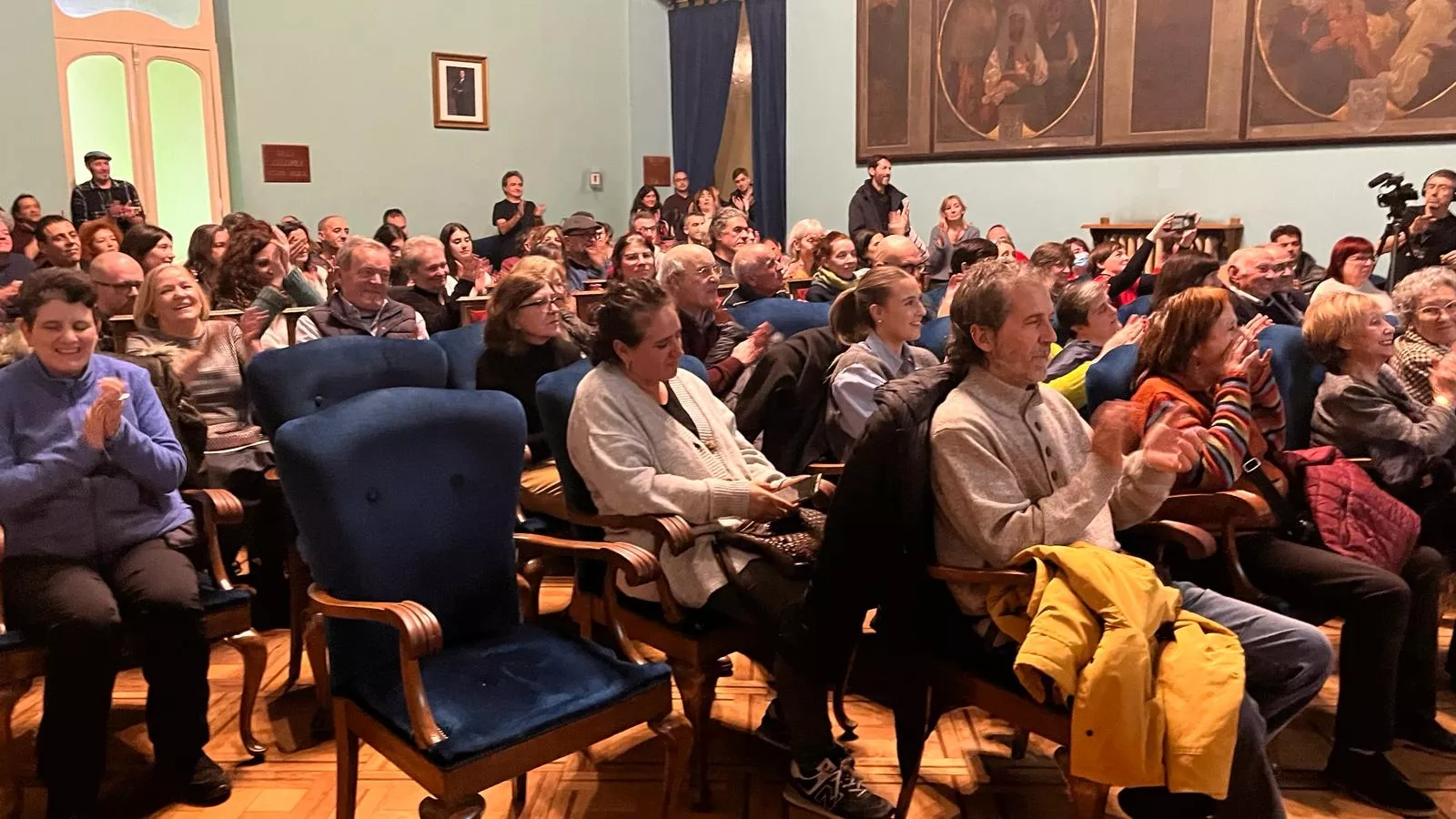 Presentación del libro Salvaje, de Jasón Zamora, en el Casino de Huesca. Foto Mercedes Manterola