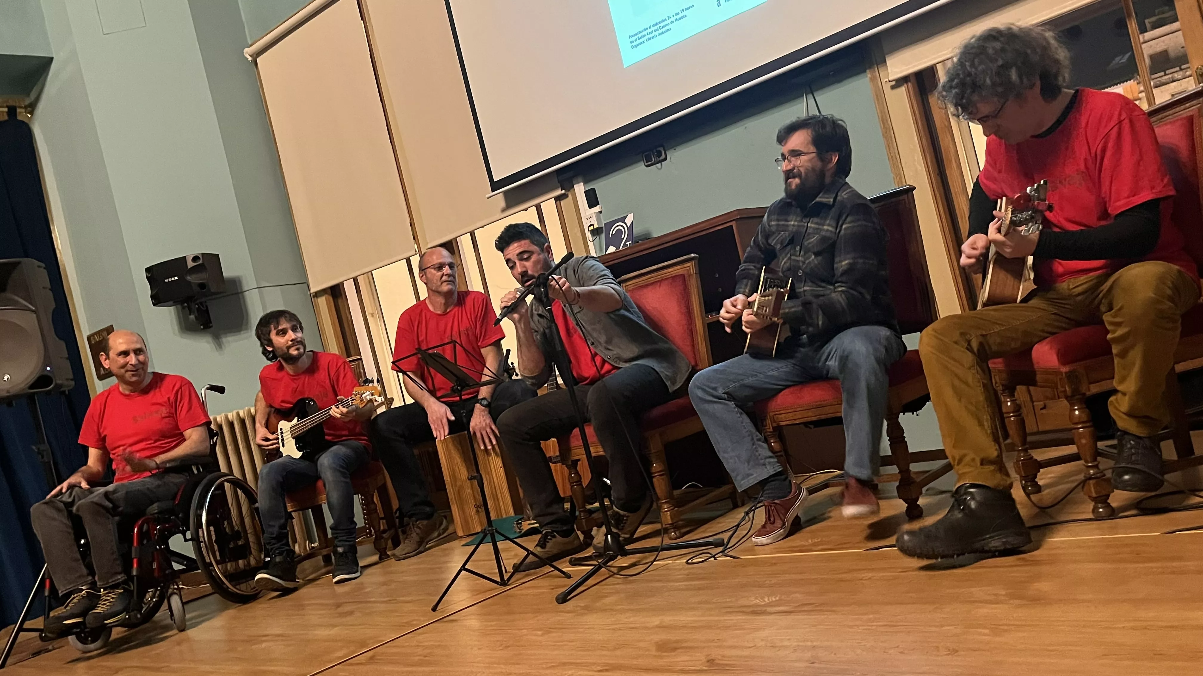 Actuación de The Moddy Flumen. Foto Mercedes Manterola