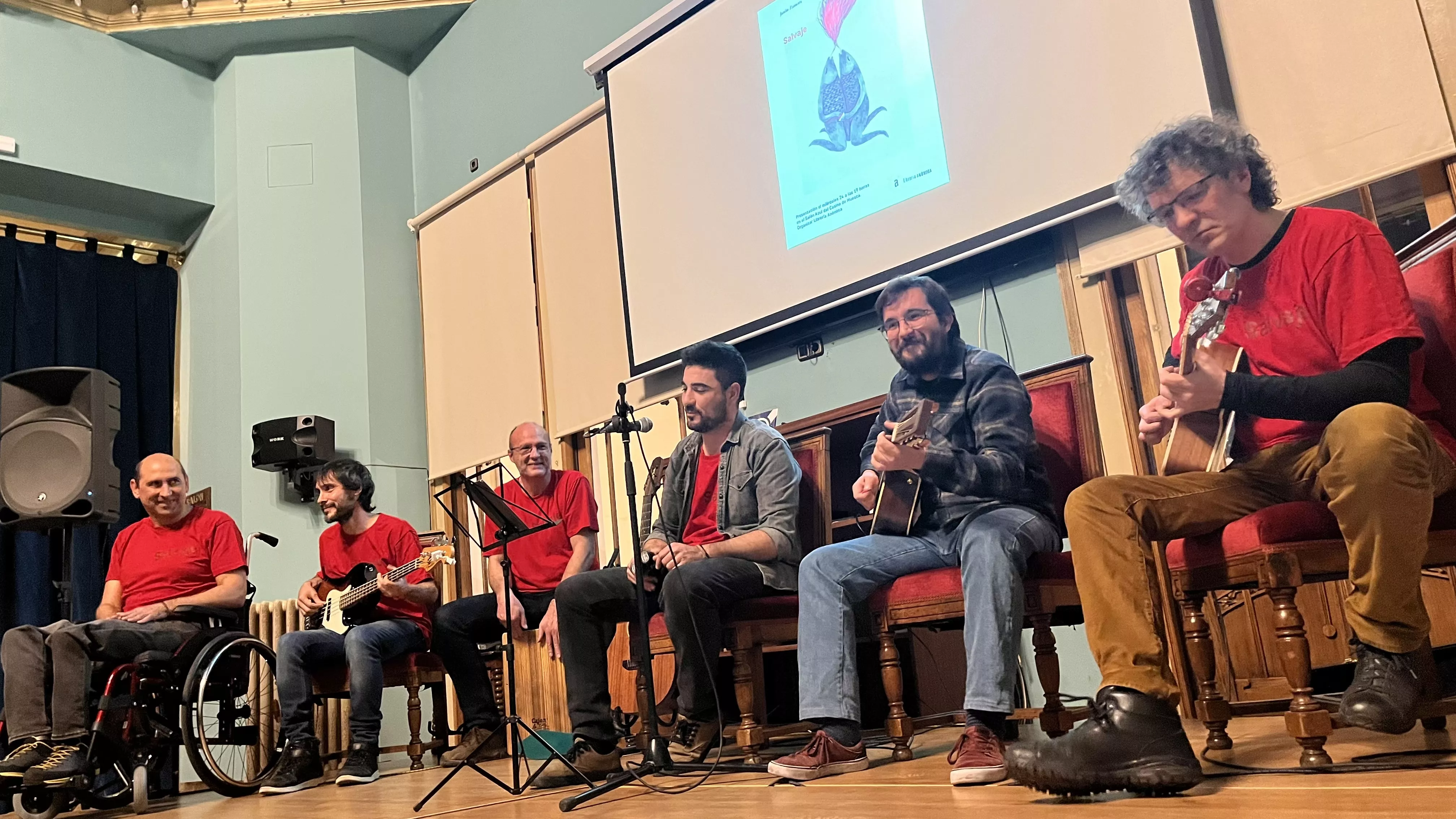 Actuación de The Moddy Flumen. Foto Mercedes Manterola