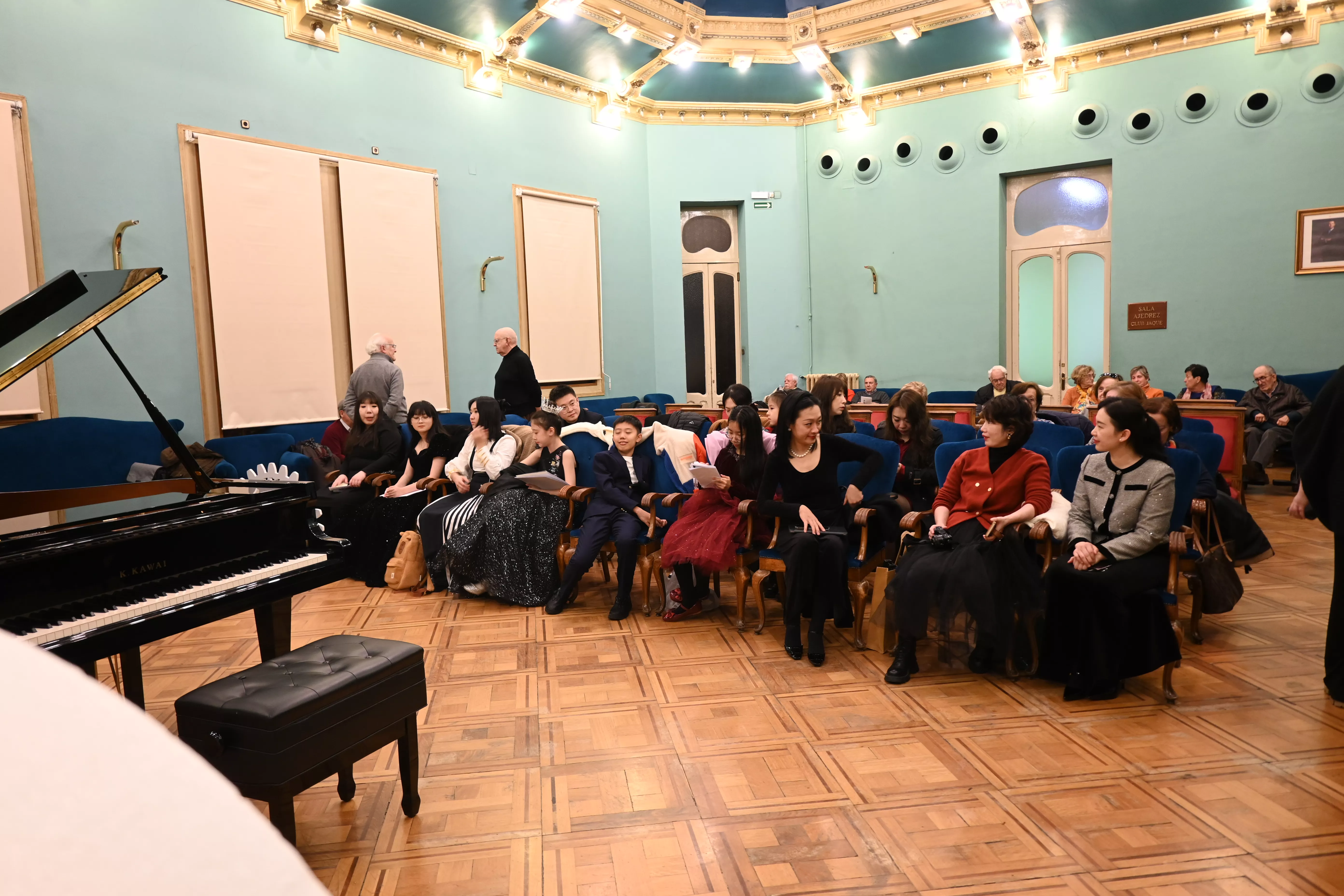 Concierto en el Casino Oscense para el Rotary Club. Foto Carlos Jalle